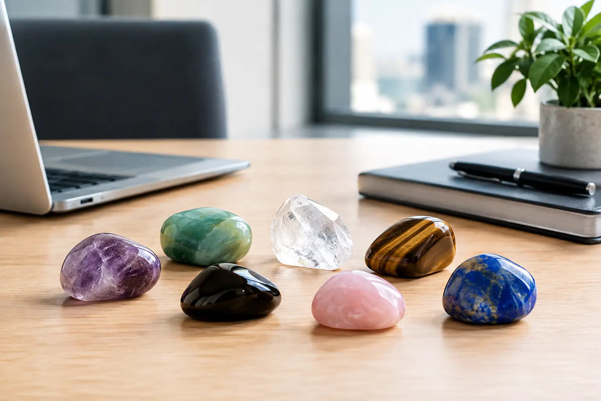 Welcher Stein passt ins Büro? 7 starke Begleiter