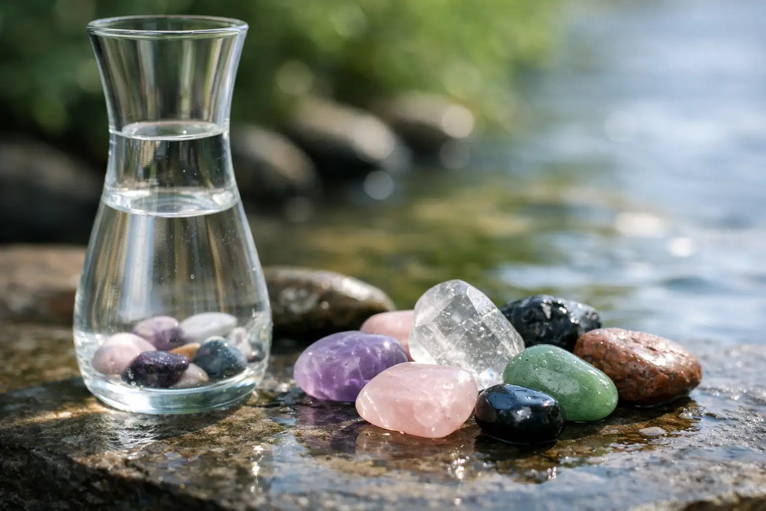Wassersteine - welche Steine geeignet sind