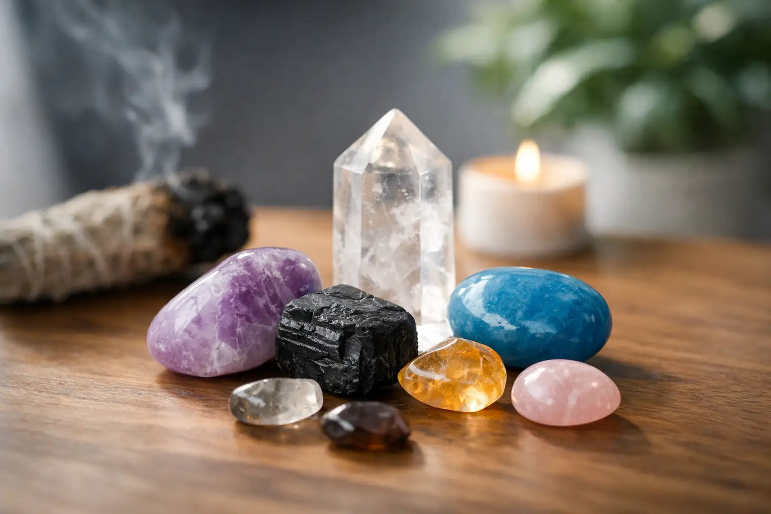 Heilsteine gegen negative Energie – Kristalle zur energetischen Reinigung