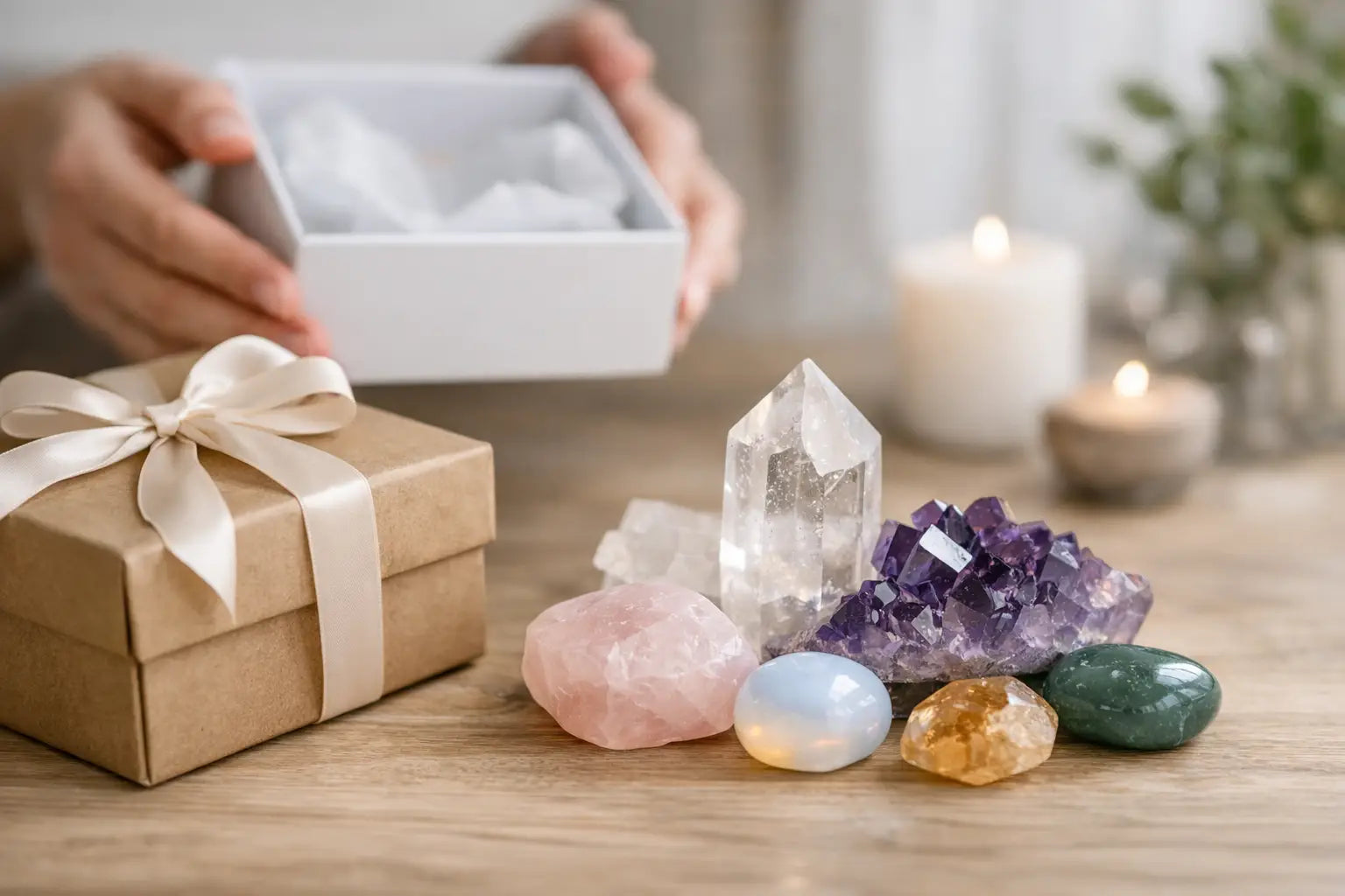 Kristalle als Geschenk: So wird es persönlich