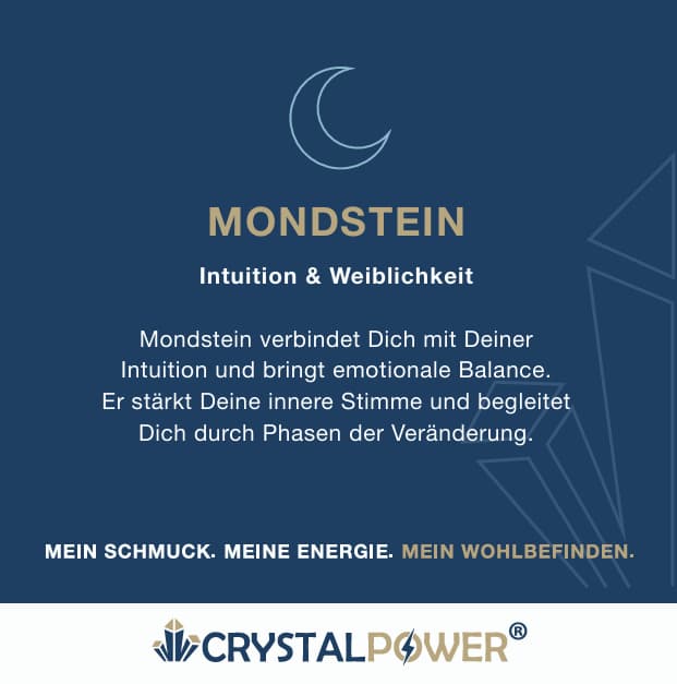 Mondstein Kristalle kaufen – schimmernder Heilstein für Intuition und Weiblichkeit