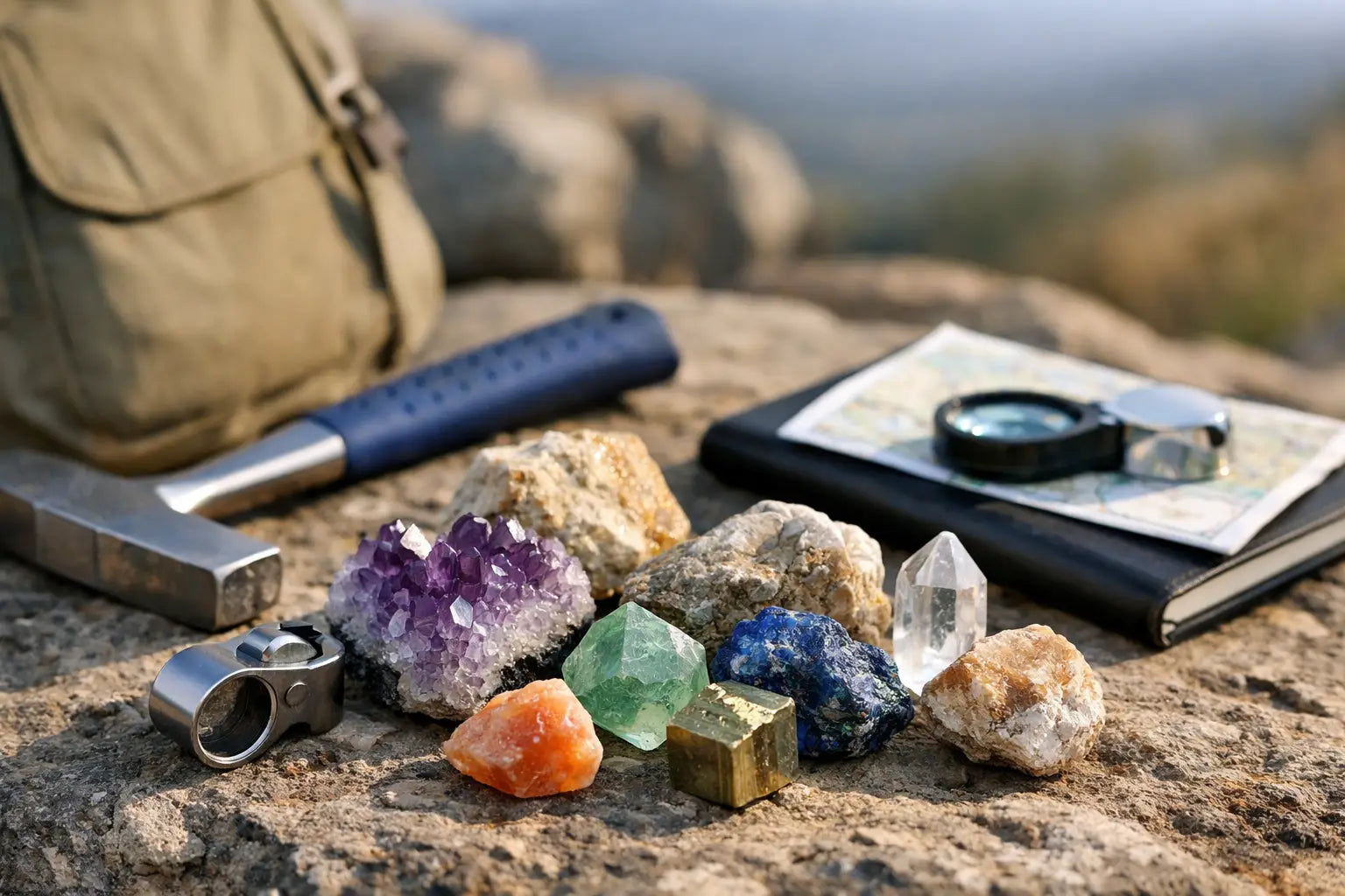 Mineralien sammeln: Tipps für deinen Einstieg