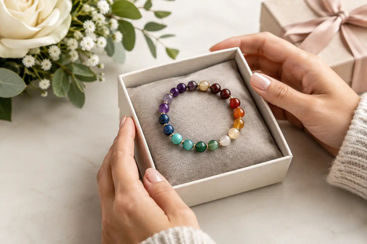 Geburtssteinarmband als persönliches Geschenk