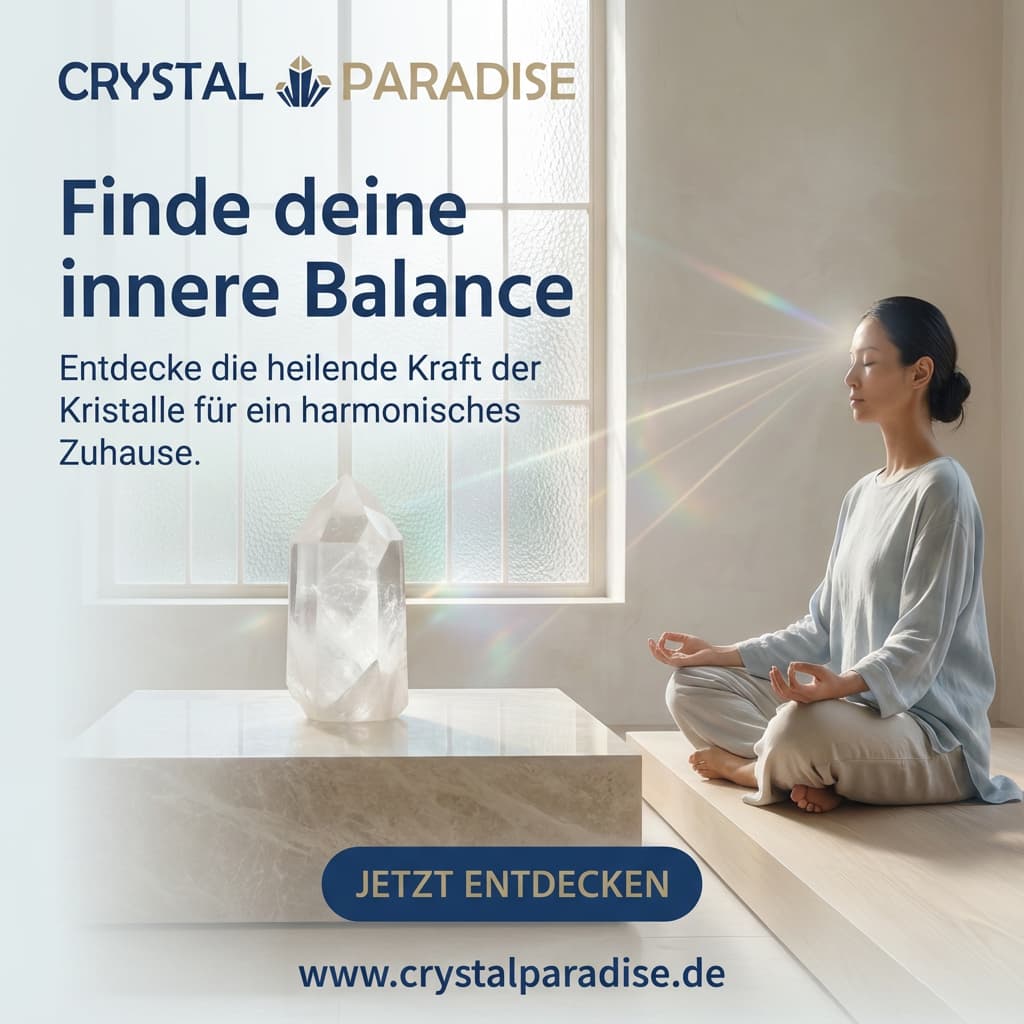 Finde deine innere Balance: Wie Kristalle dein Zuhause energetisch aufwerten können