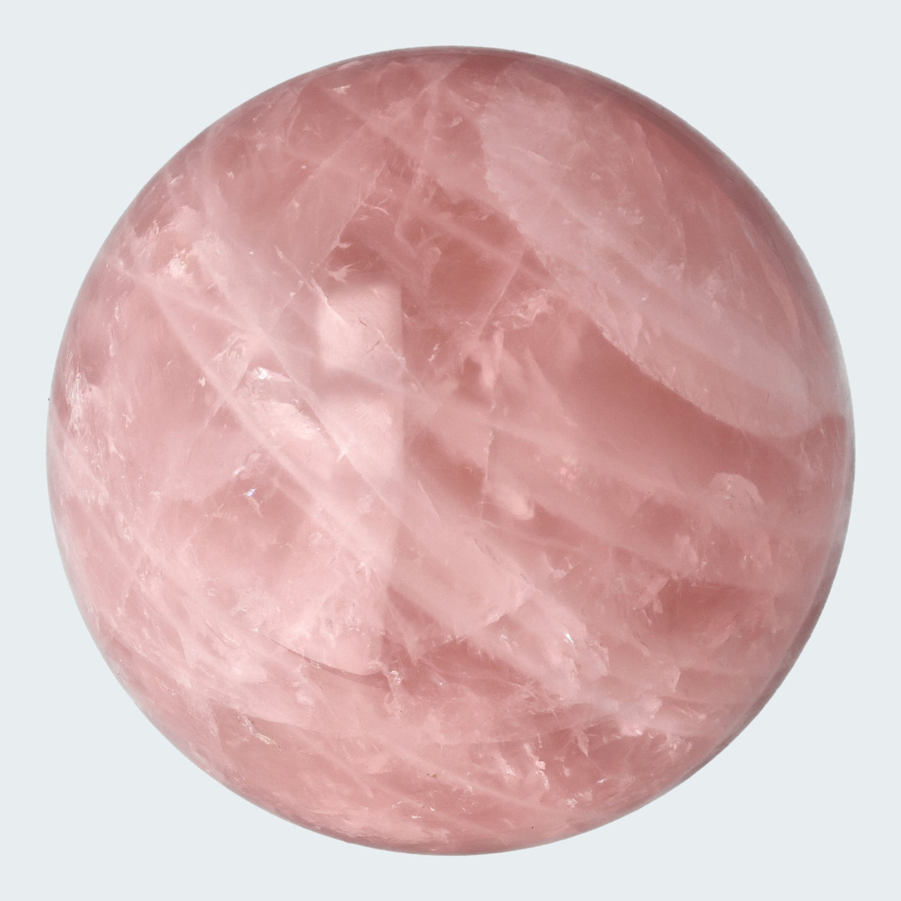 Rosenquarz Kugel
