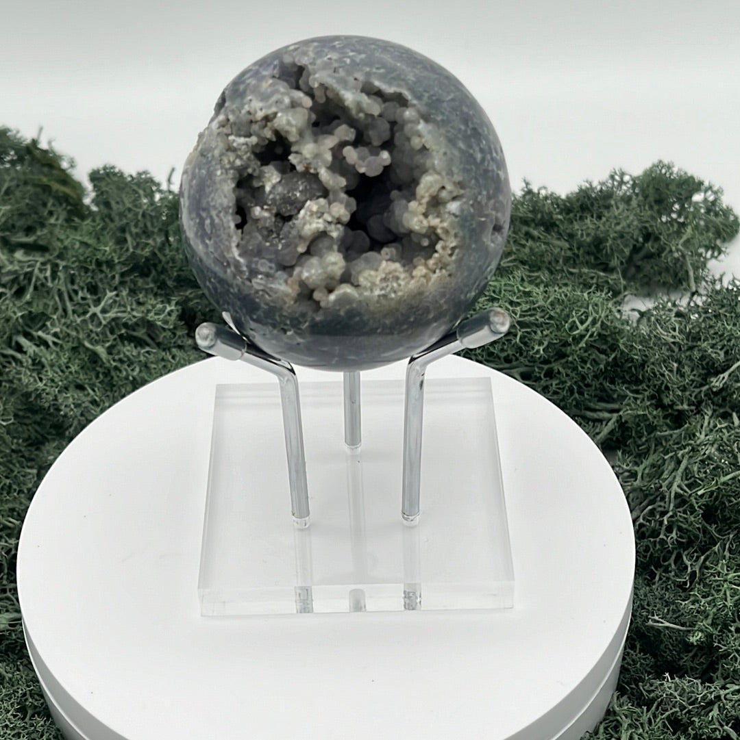 Trauben Achat Druzy Kugeln aus Indonesien (317g) - crystal paradise