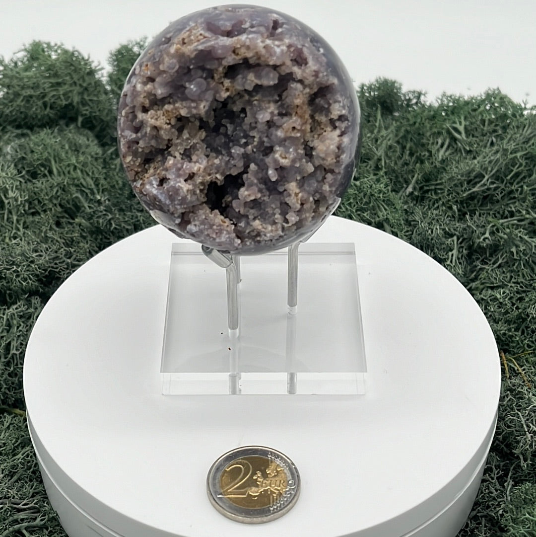Trauben Achat Druzy Kugeln aus Indonesien (288g) - crystal paradise