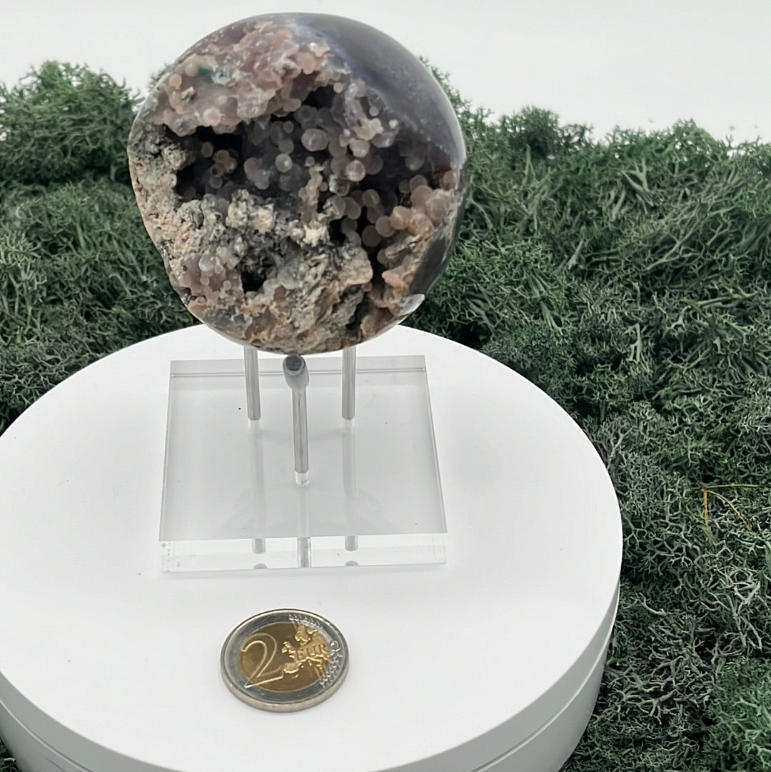 Trauben Achat Druzy Kugeln aus Indonesien (311g) - crystal paradise