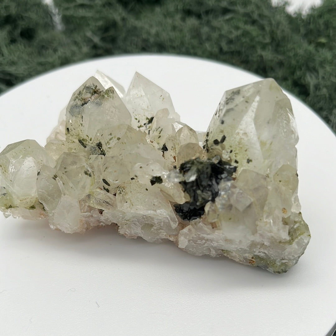 Epidot und Bergkristall aus der Türkei (162g) - Handstufe - crystal paradise
