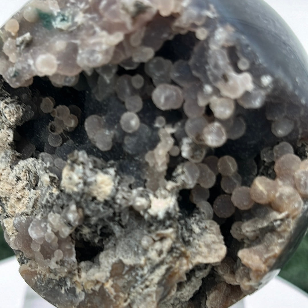 Trauben Achat Druzy Kugeln aus Indonesien (311g) - crystal paradise
