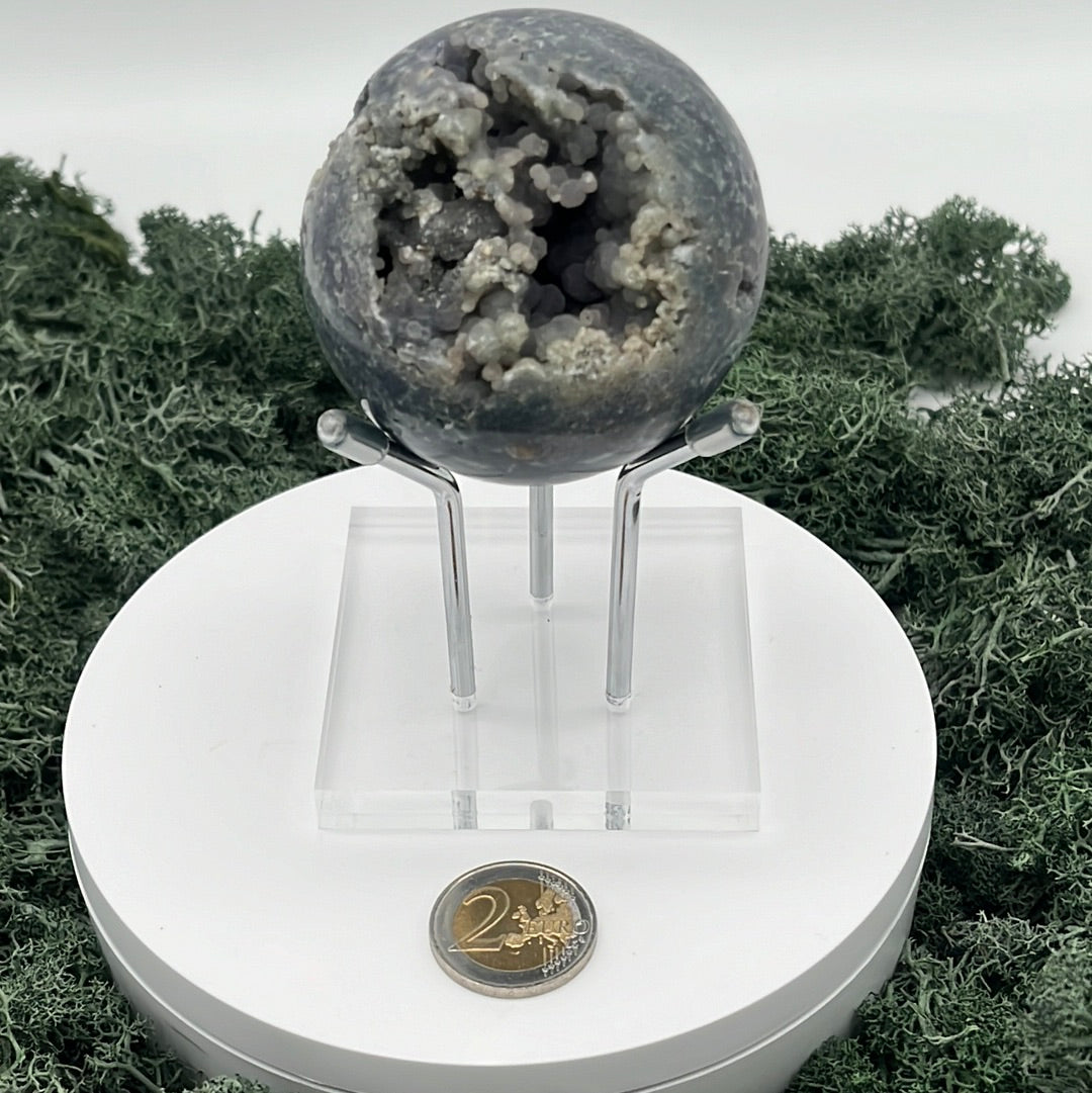 Trauben Achat Druzy Kugeln aus Indonesien (317g) - crystal paradise