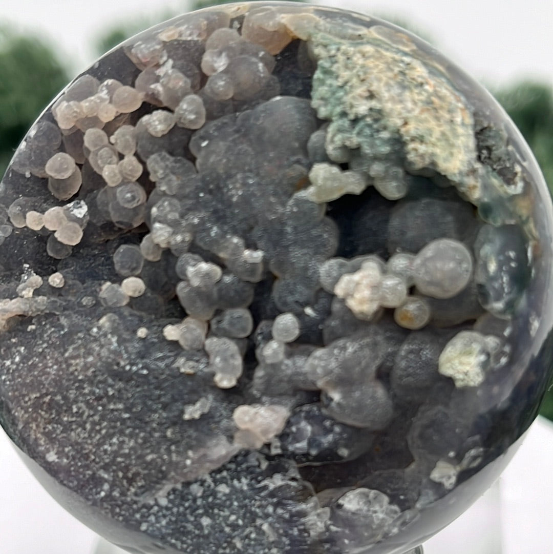 Trauben Achat Druzy Kugeln aus Indonesien (254g) - crystal paradise