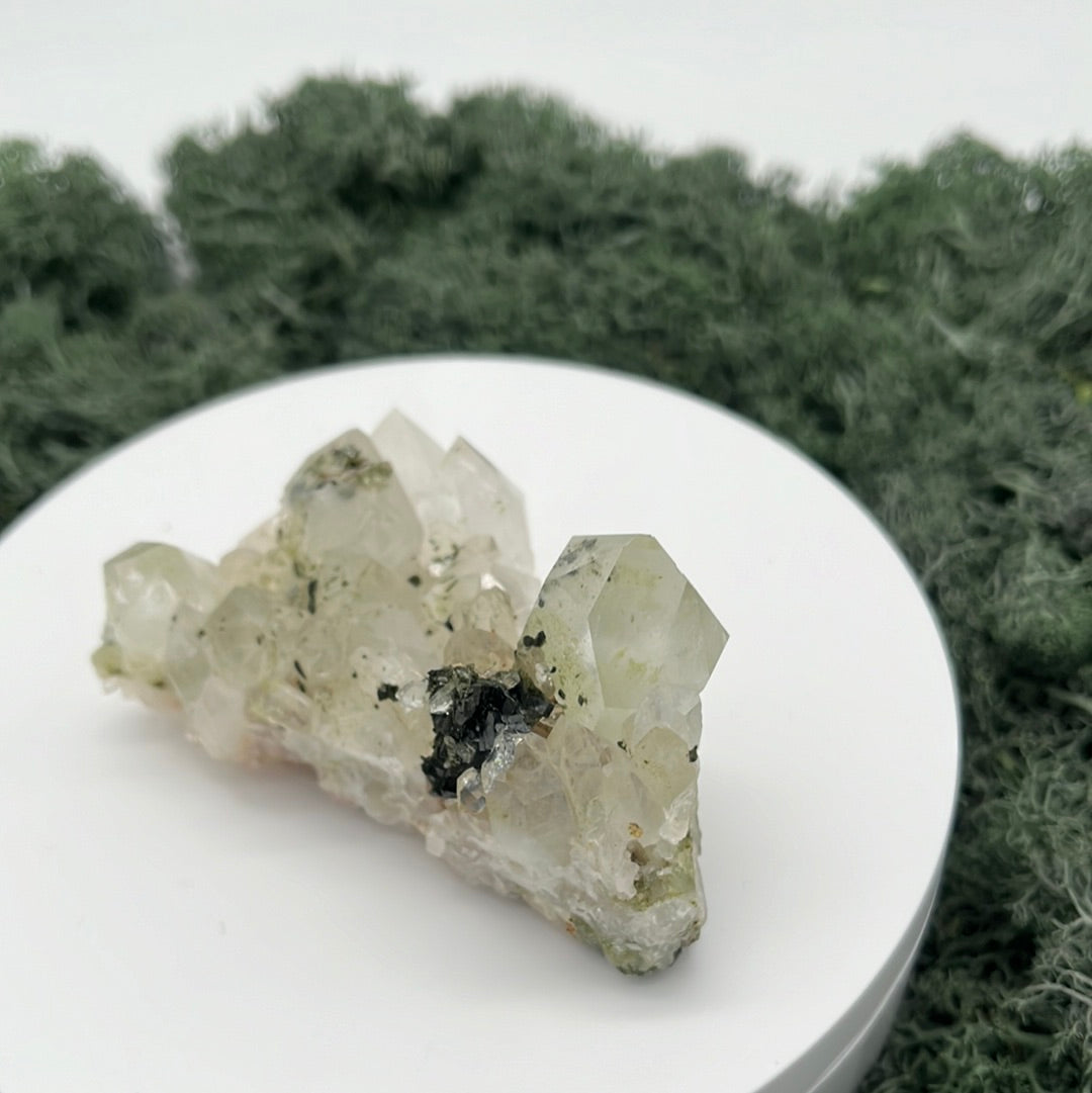 Epidot und Bergkristall aus der Türkei (162g) - Handstufe - crystal paradise