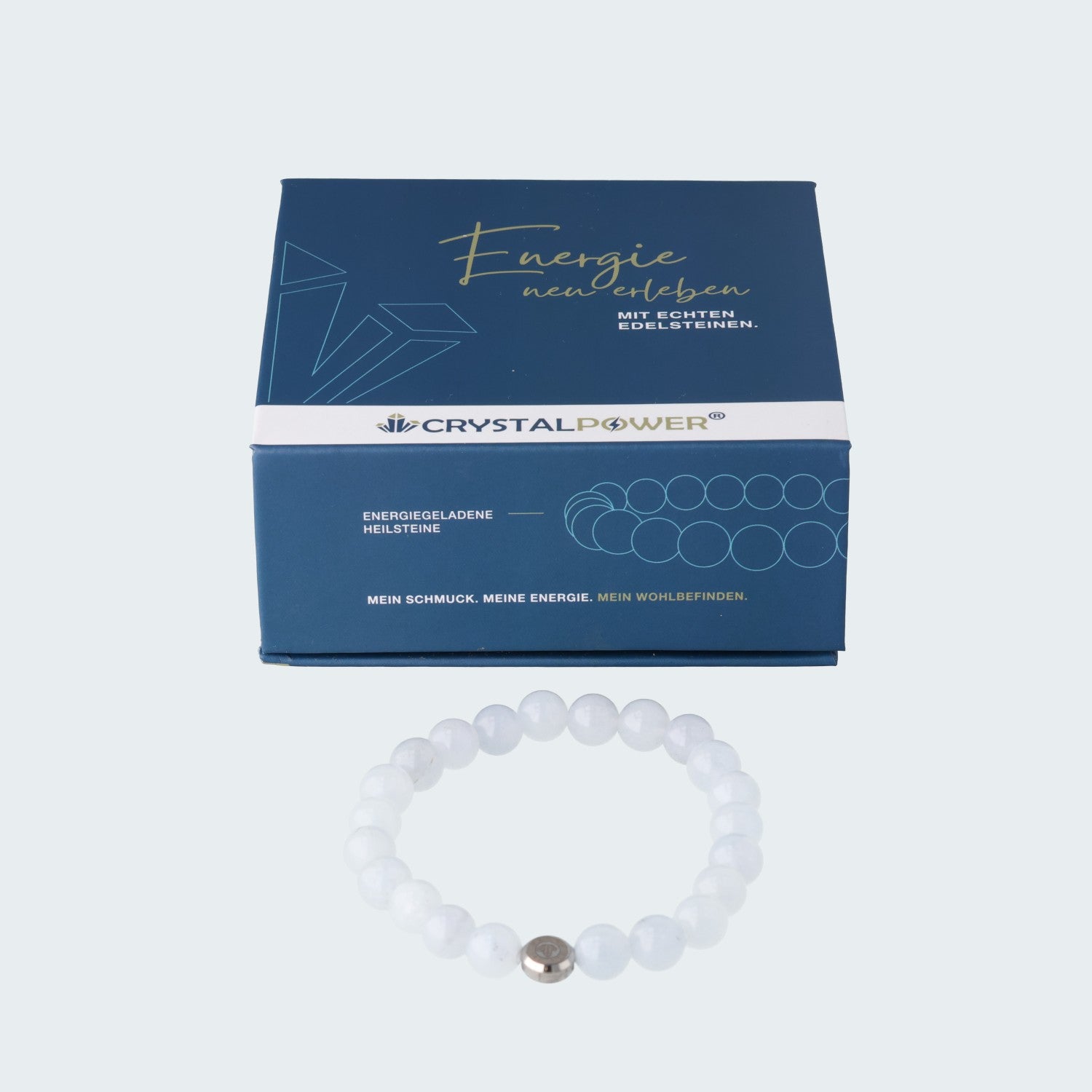 Aquamarin – Klarheit & Innere Ruhe - Armband crystalpower® - crystal paradise