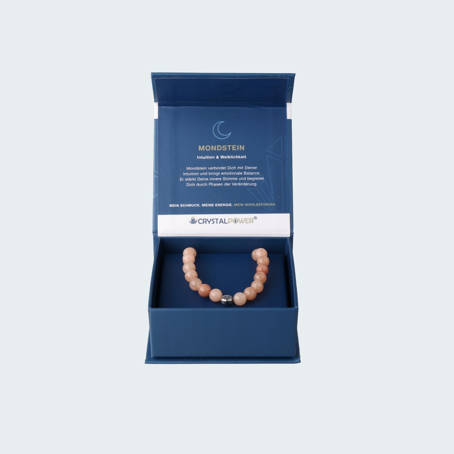 Mondstein – Intuition & Weiblichkeit - Armband crystalpower® - crystal paradise