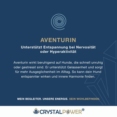 Aventurin–unterstützt Entspannung bei Nervosität oder Hyperaktivität
