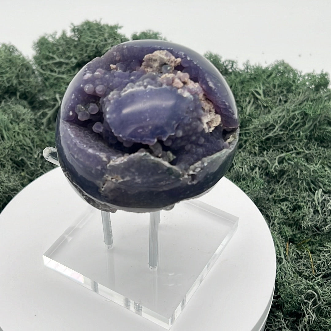 Trauben Achat Druzy Kugeln aus Indonesien (418g) - crystal paradise