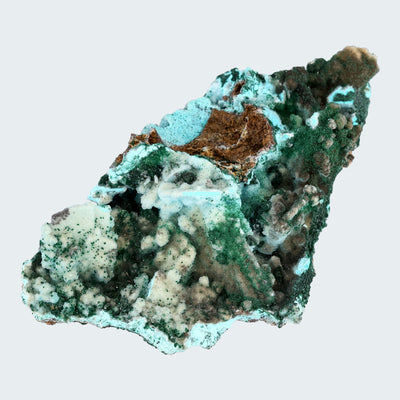 Chrysokoll Stufe aus Tenke-Fungurume, Kolwezi, Lualaba, DR Kongo (243g)