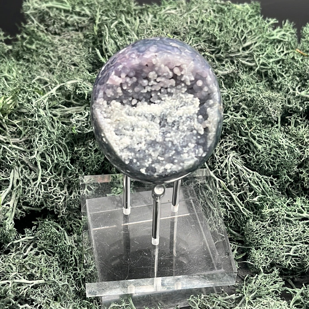 Trauben Achat Druzy Kugeln aus Indonesien (155g) - crystal paradise