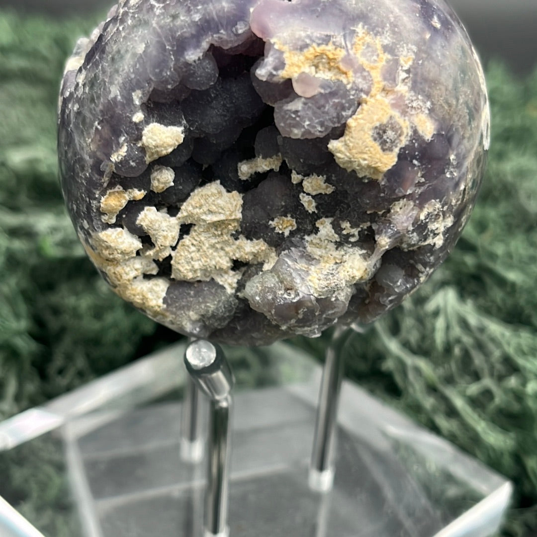 Trauben Achat Druzy Kugeln aus Indonesien (162g) - crystal paradise