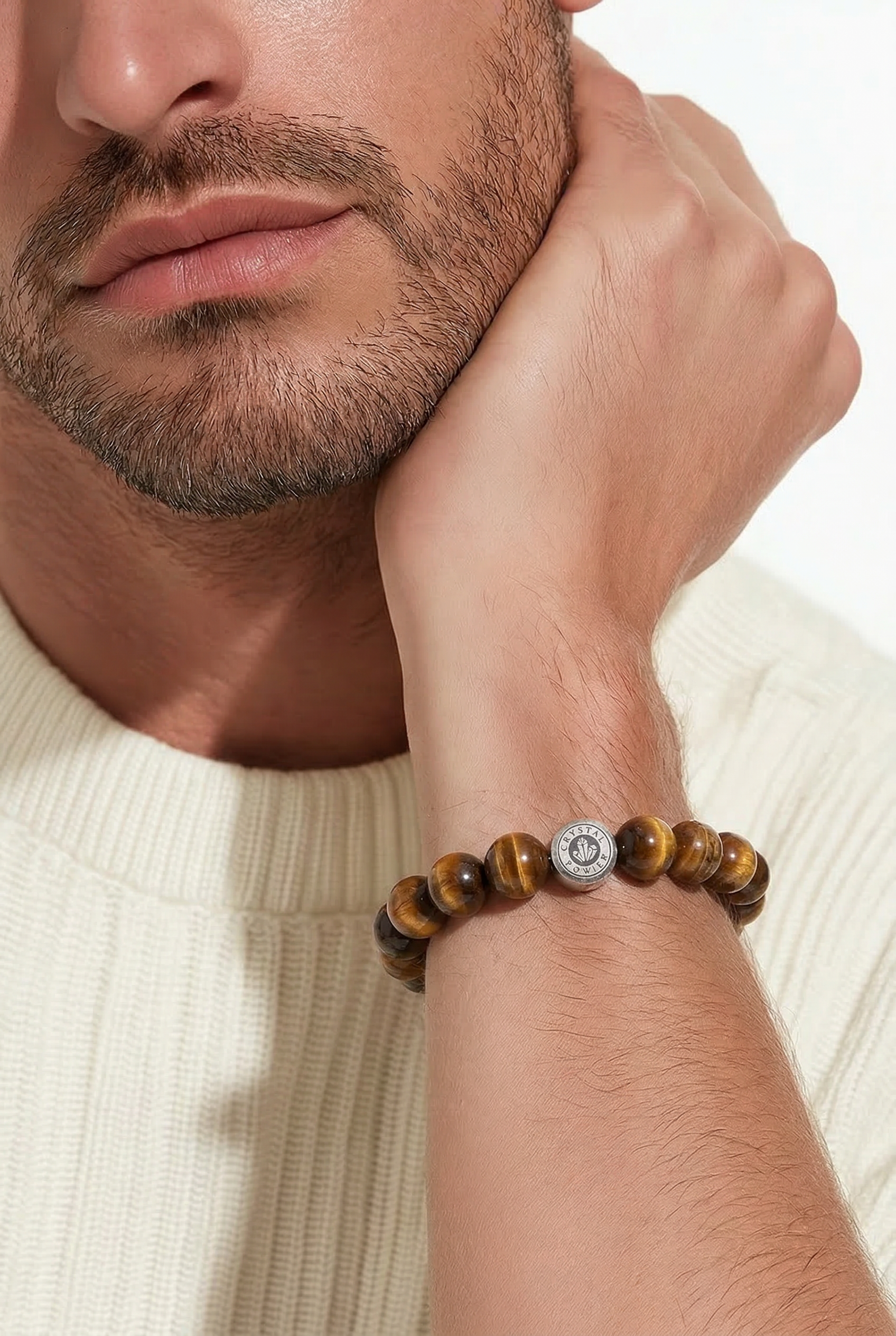 Tigerauge – Fokus & Selbstvertrauen - Armband crystalpower® - crystal paradise