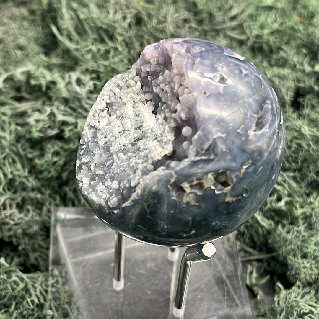 Trauben Achat Druzy Kugeln aus Indonesien (155g) - crystal paradise