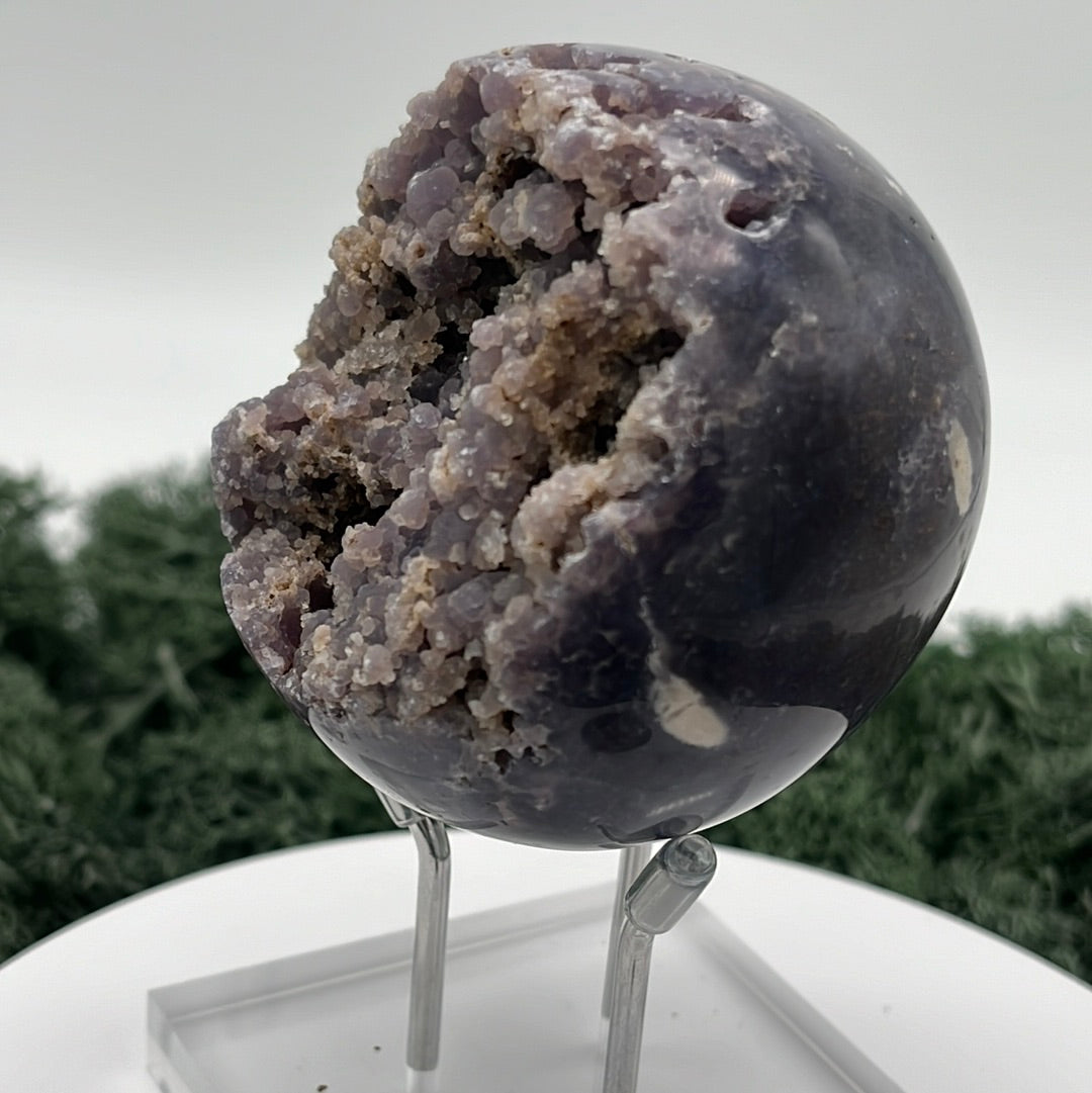 Trauben Achat Druzy Kugeln aus Indonesien (288g) - crystal paradise