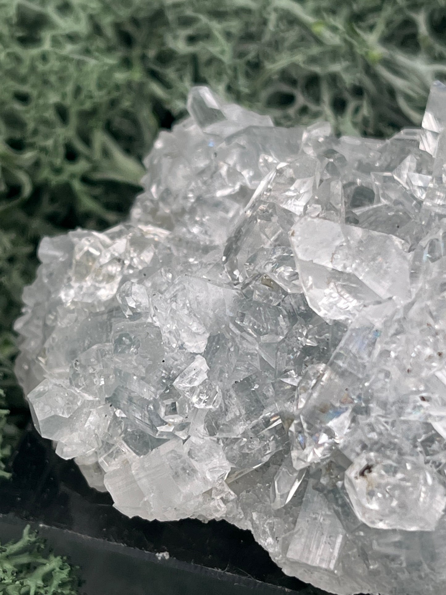 Apophyllit Stufe aus Indien (91g) - schöne grosse Kristalle - crystal paradise