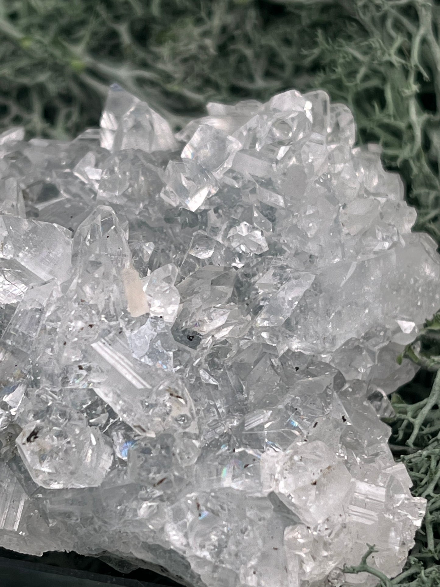 Apophyllit Stufe aus Indien (91g) - schöne grosse Kristalle - crystal paradise