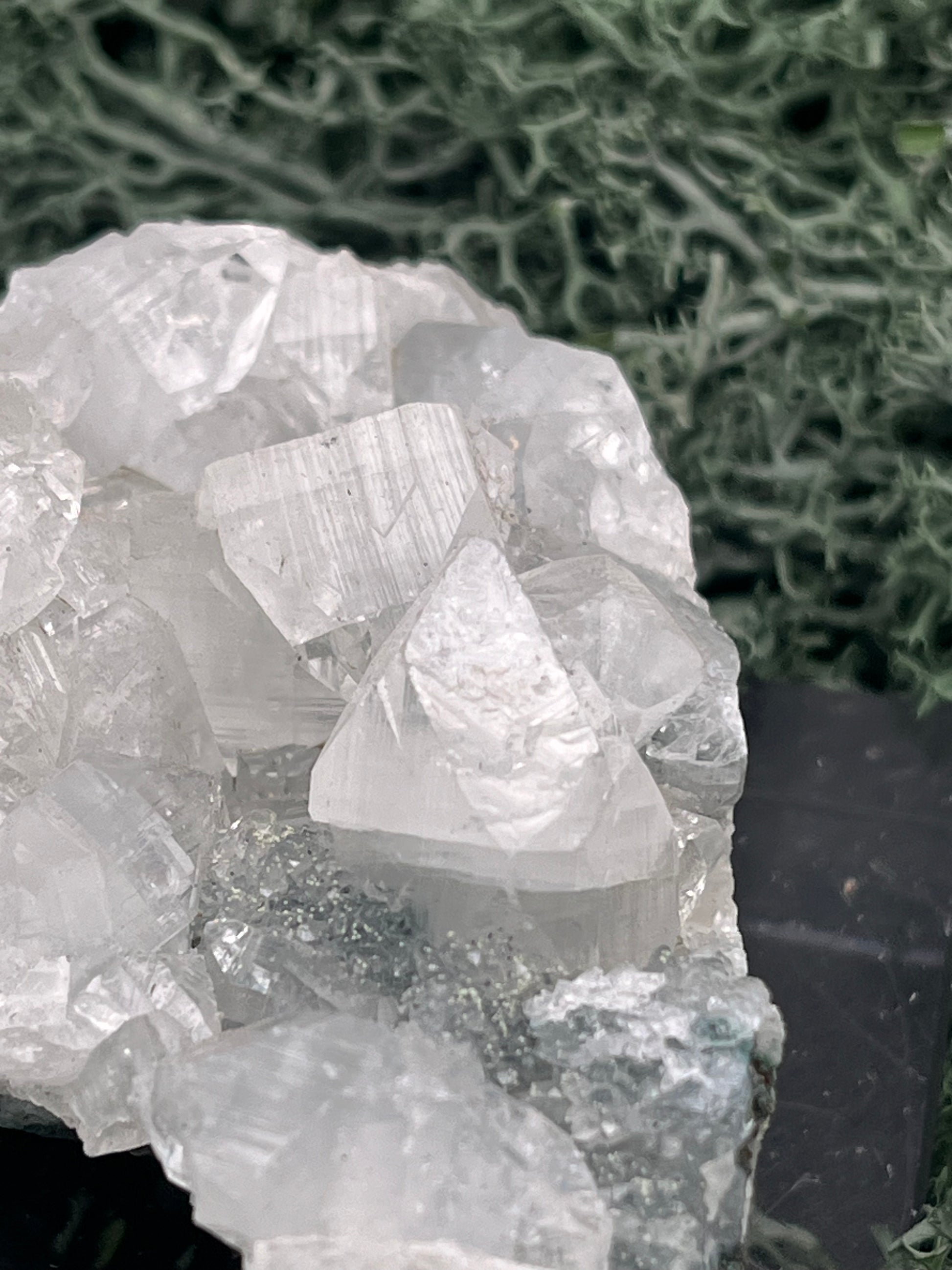 Apophyllit Stufe aus Indien (97g) - schöne grosse Kristalle - crystal paradise