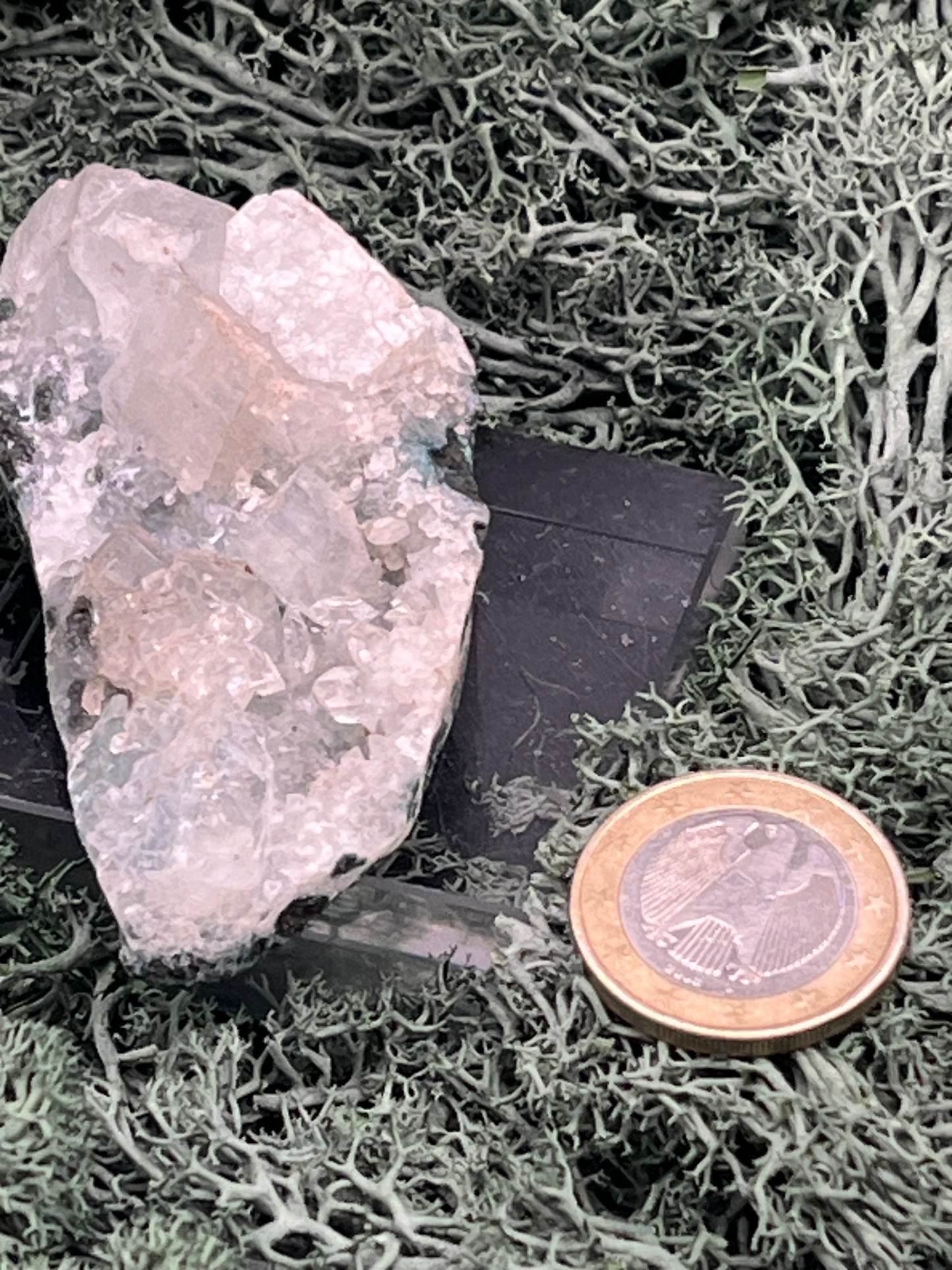 Apophyllit Stufe aus Indien (70g) - schöne grosse Kristalle - crystal paradise