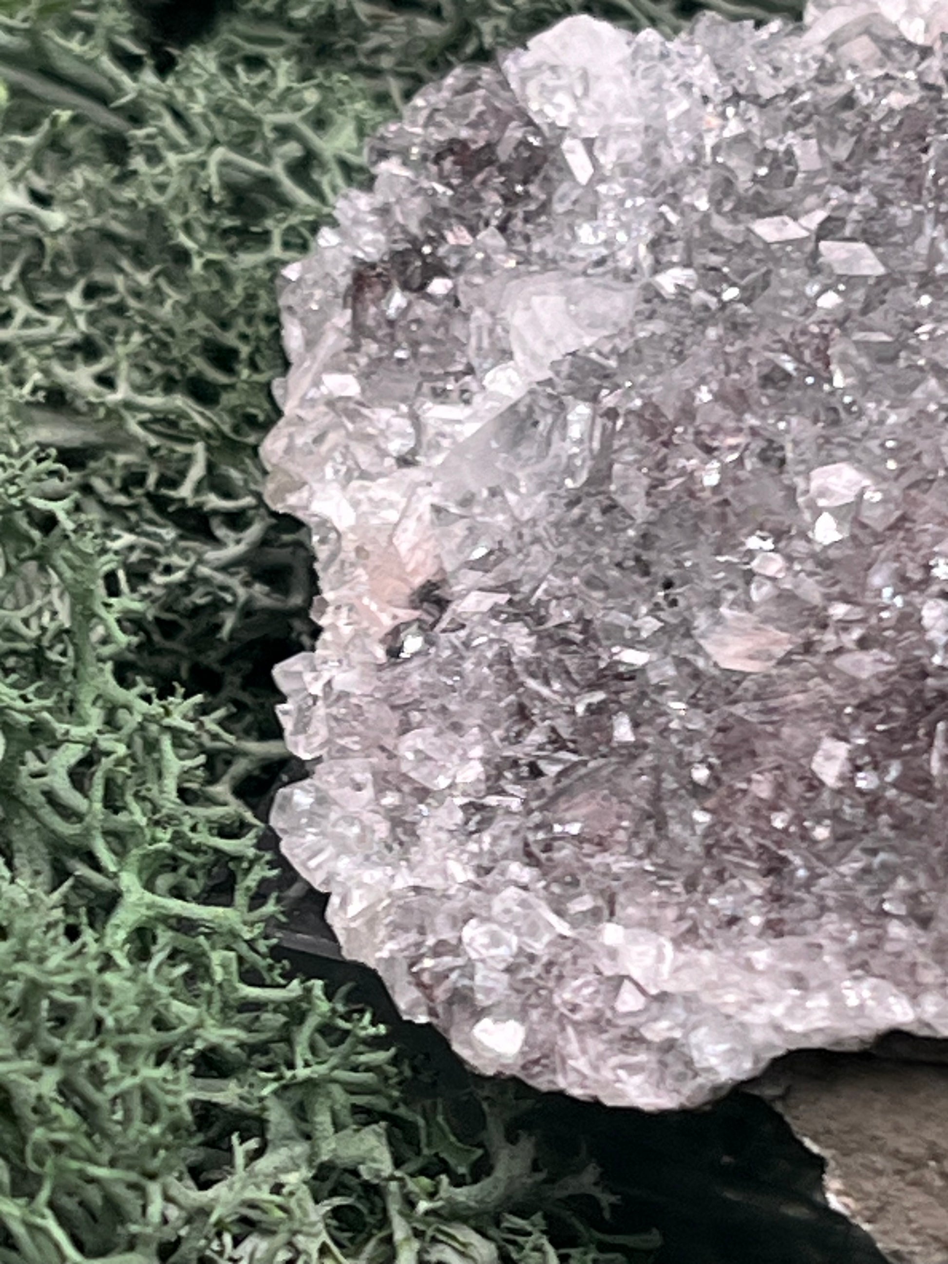 Apophyllit Stufe aus Indien (110g) - viele Kristalle - crystal paradise