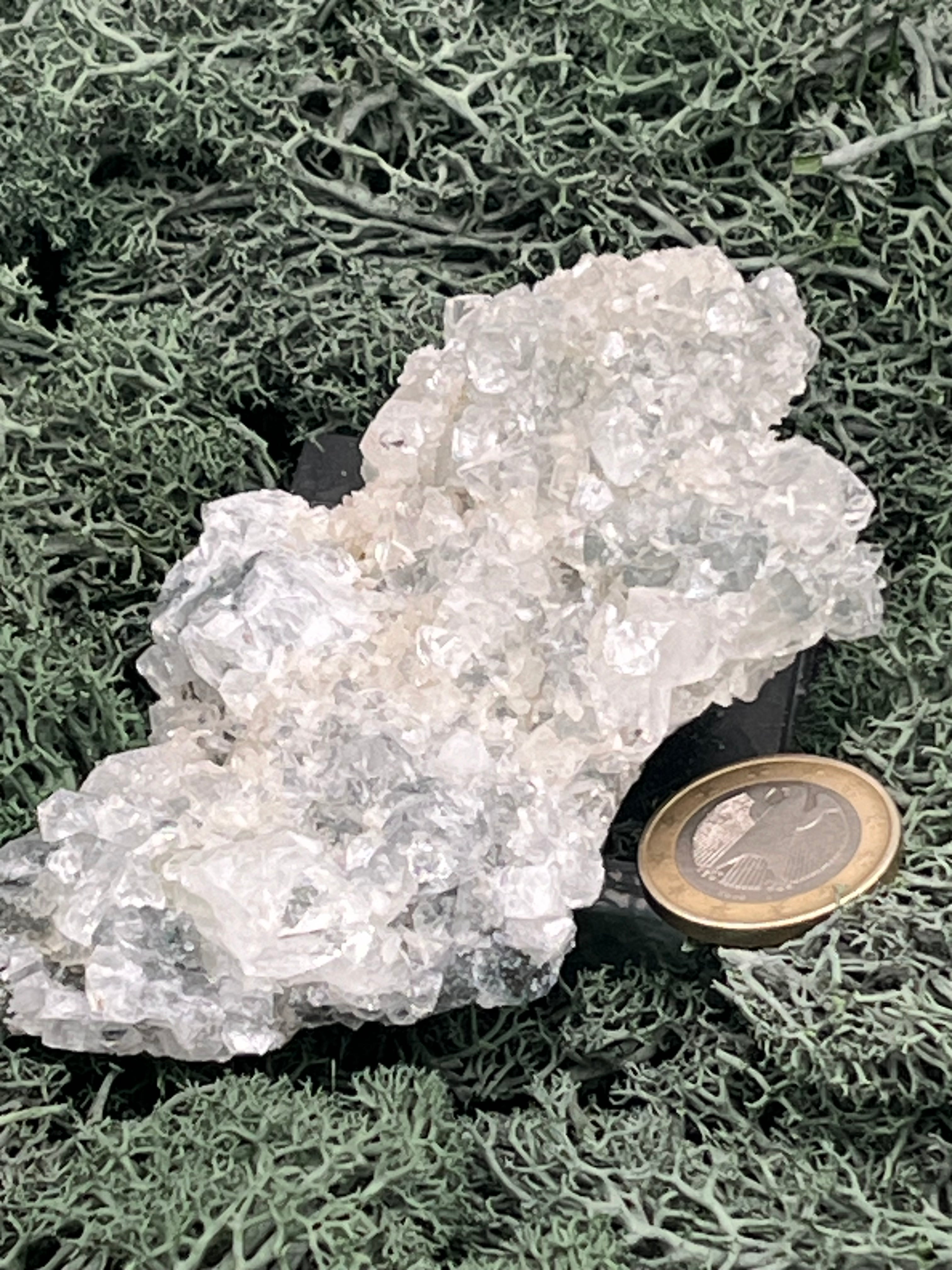Apophyllit Stufe aus Indien (127g) - viele Kristalle - crystal paradise