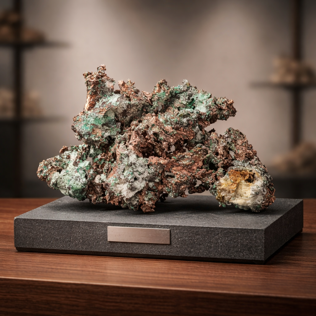 Natives Kupfer aus Hubei China (464g) - crystal paradise