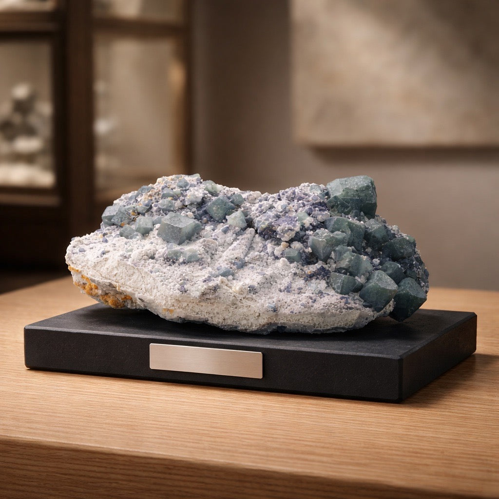 Mo Landi Fluorit aus der inneren Mongolei (580g) - crystal paradise