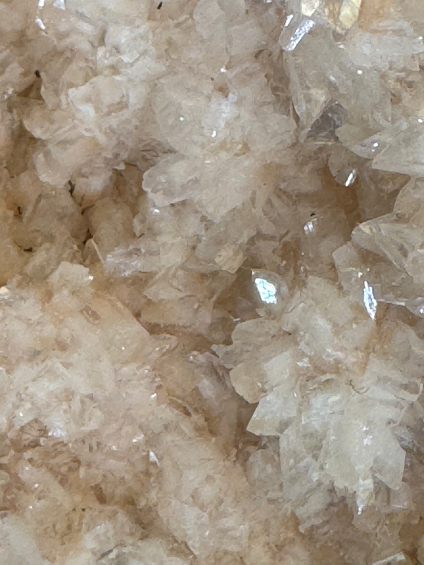 Heulandit / Euzeolit Geode aus Maharashtra, Nashik pune, Indien (121g) - crystal paradise