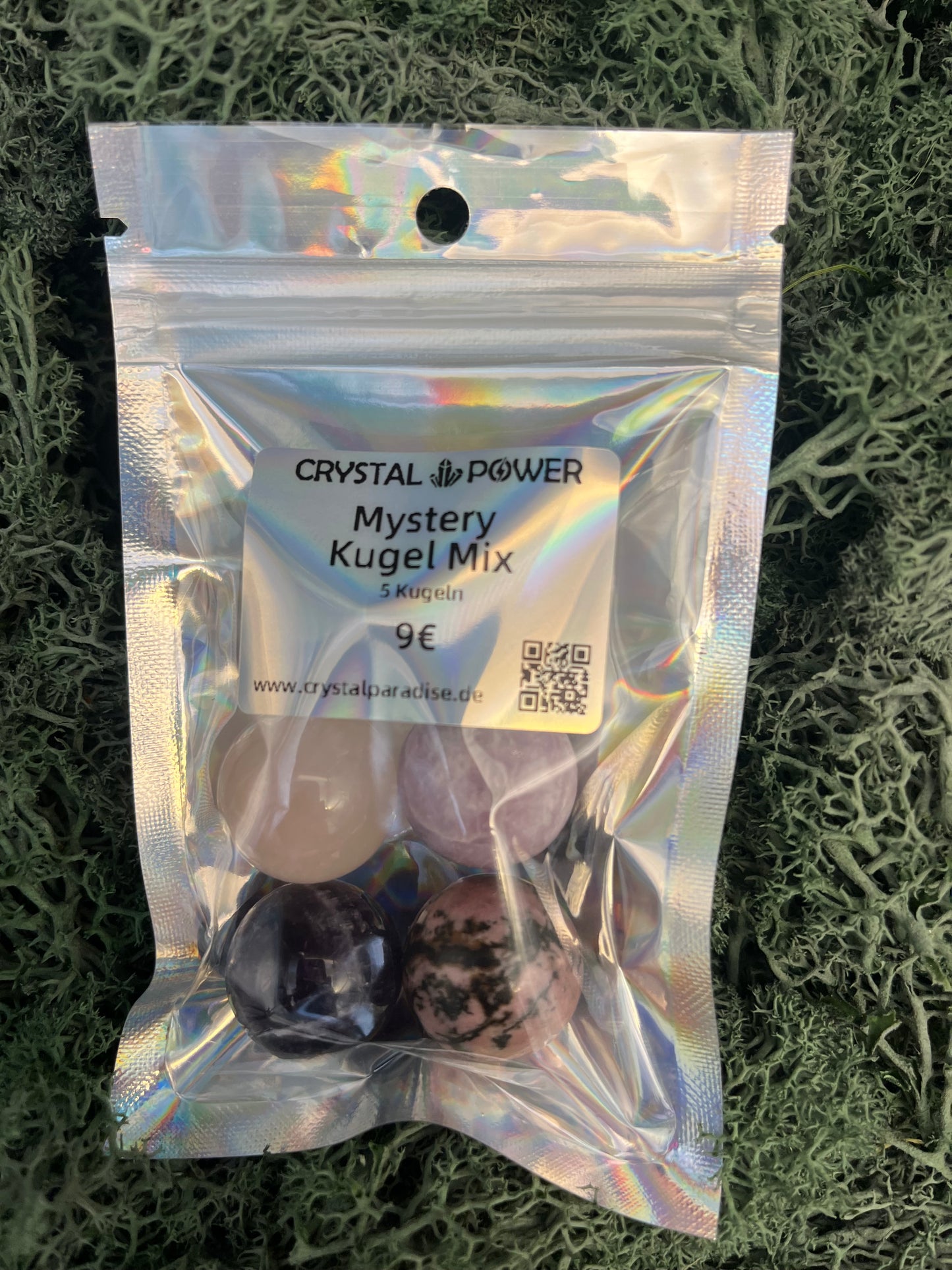 Crystal Power - Bergkristall mini Kugeln - crystal paradise
