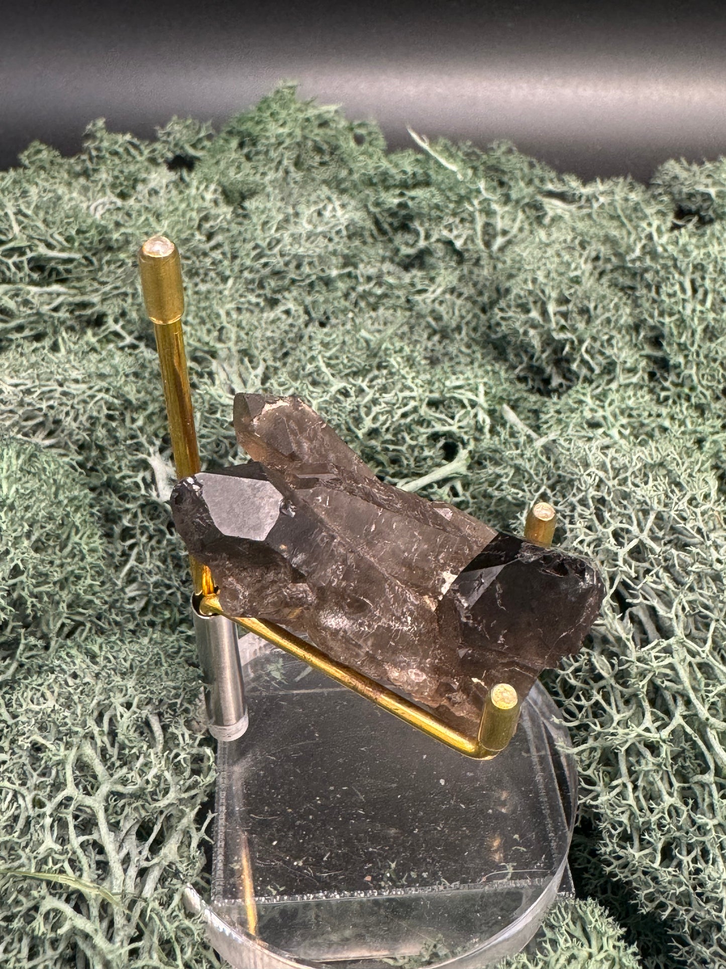 Rauchquarz Stufe aus Brasilien (46g) - schöne Kristalle - crystal paradise