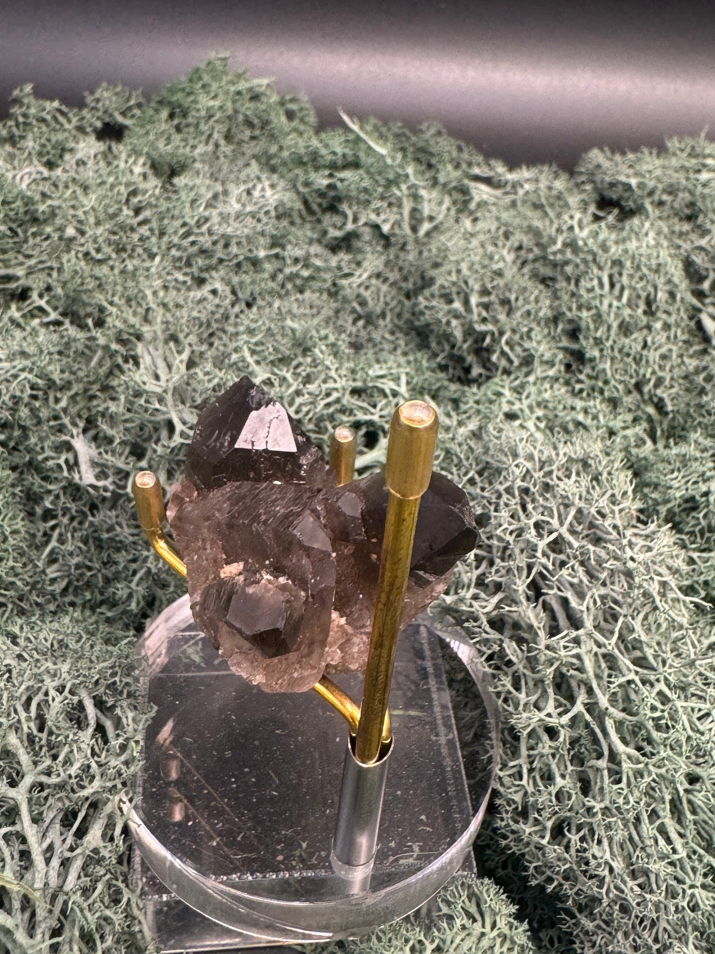 Rauchquarz Stufe aus Brasilien (46g) - schöne Kristalle - crystal paradise
