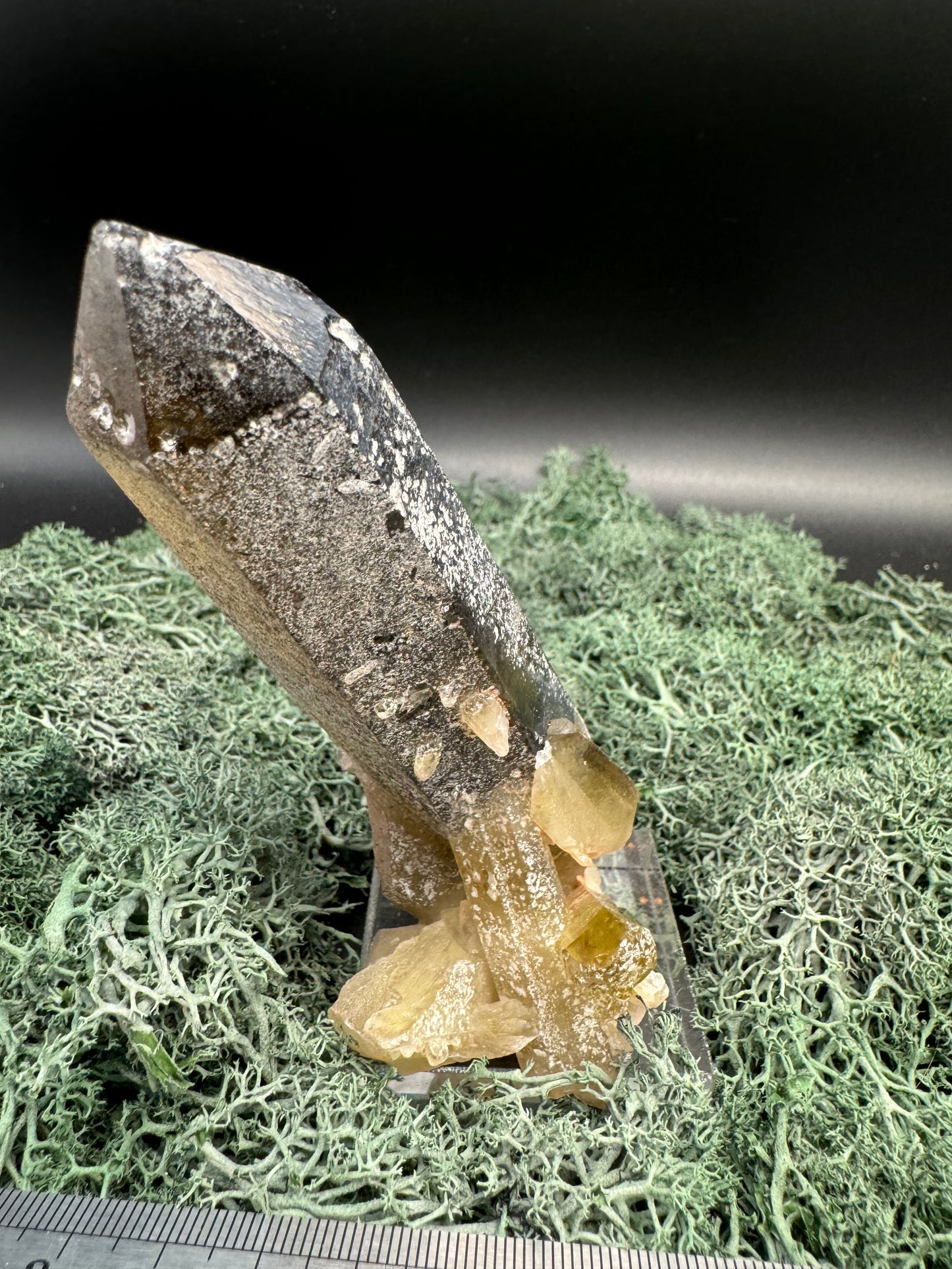 Rauchquarz Stufe aus Brasilien (252g) - schöner großer Kristall - crystal paradise