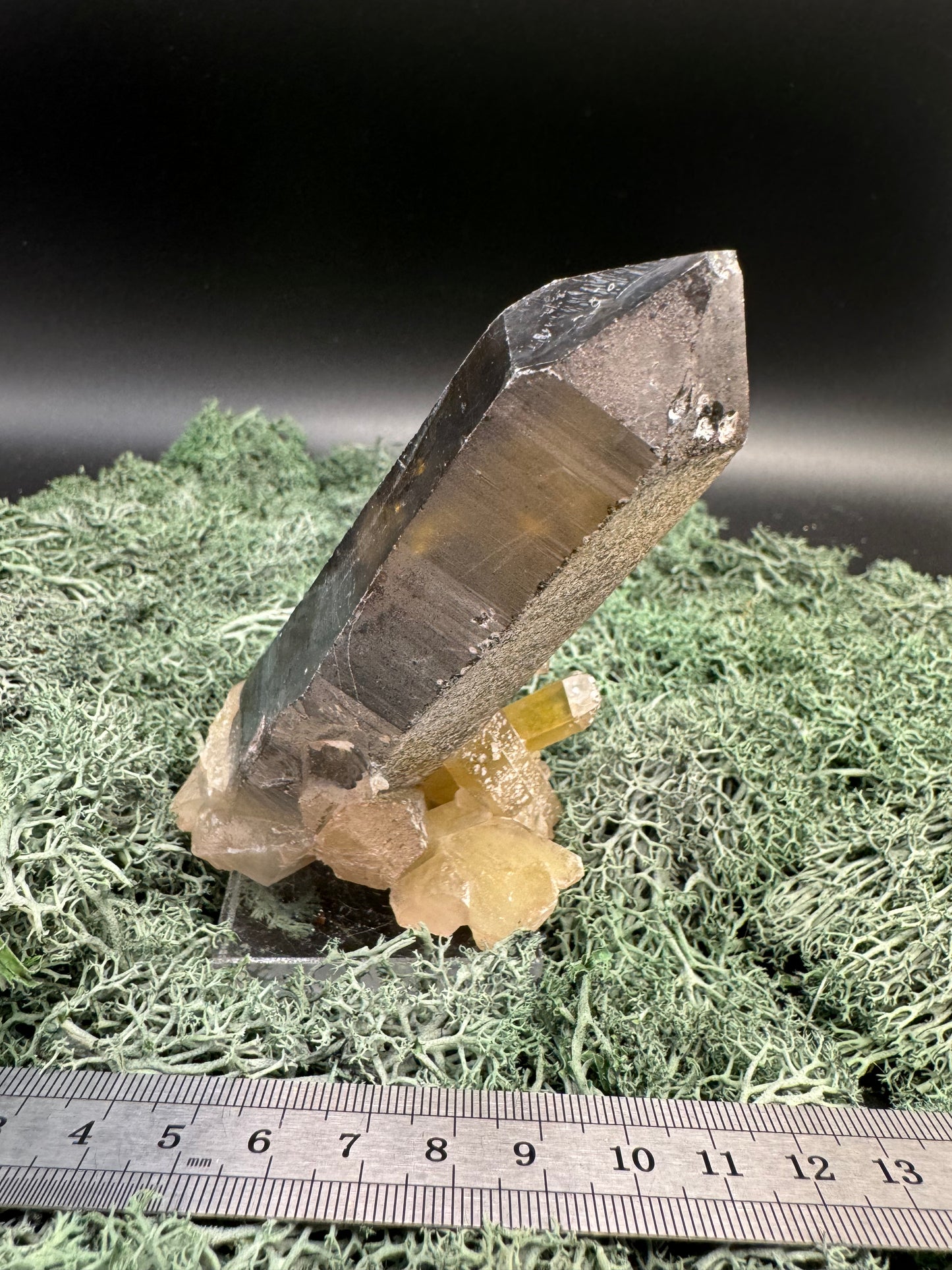 Rauchquarz Stufe aus Brasilien (252g) - schöner großer Kristall - crystal paradise