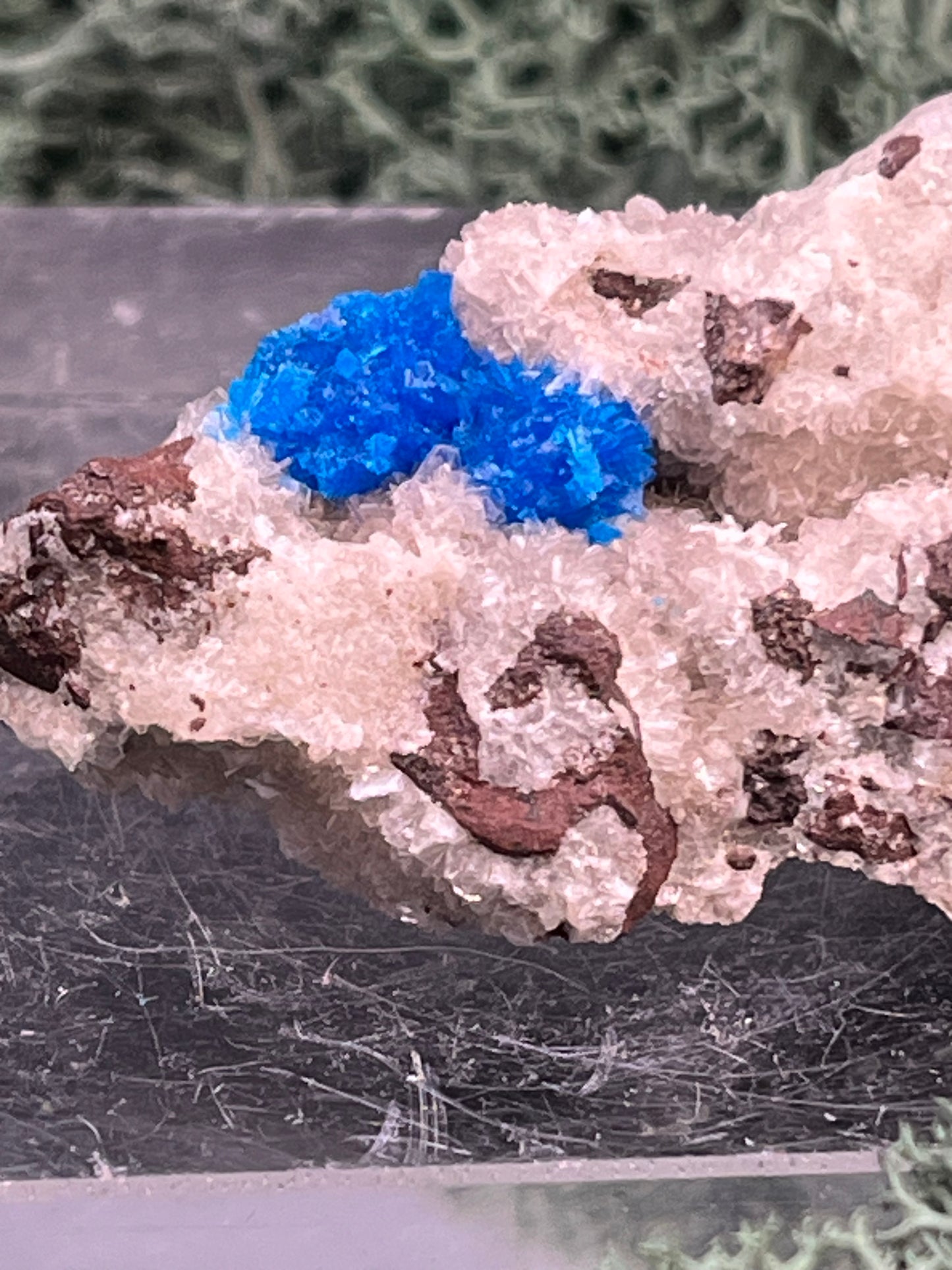 Canvansit auf Stilbit aus Poonah Indien (22g) - Stufe - schöne Kristallstruktur - crystal paradise