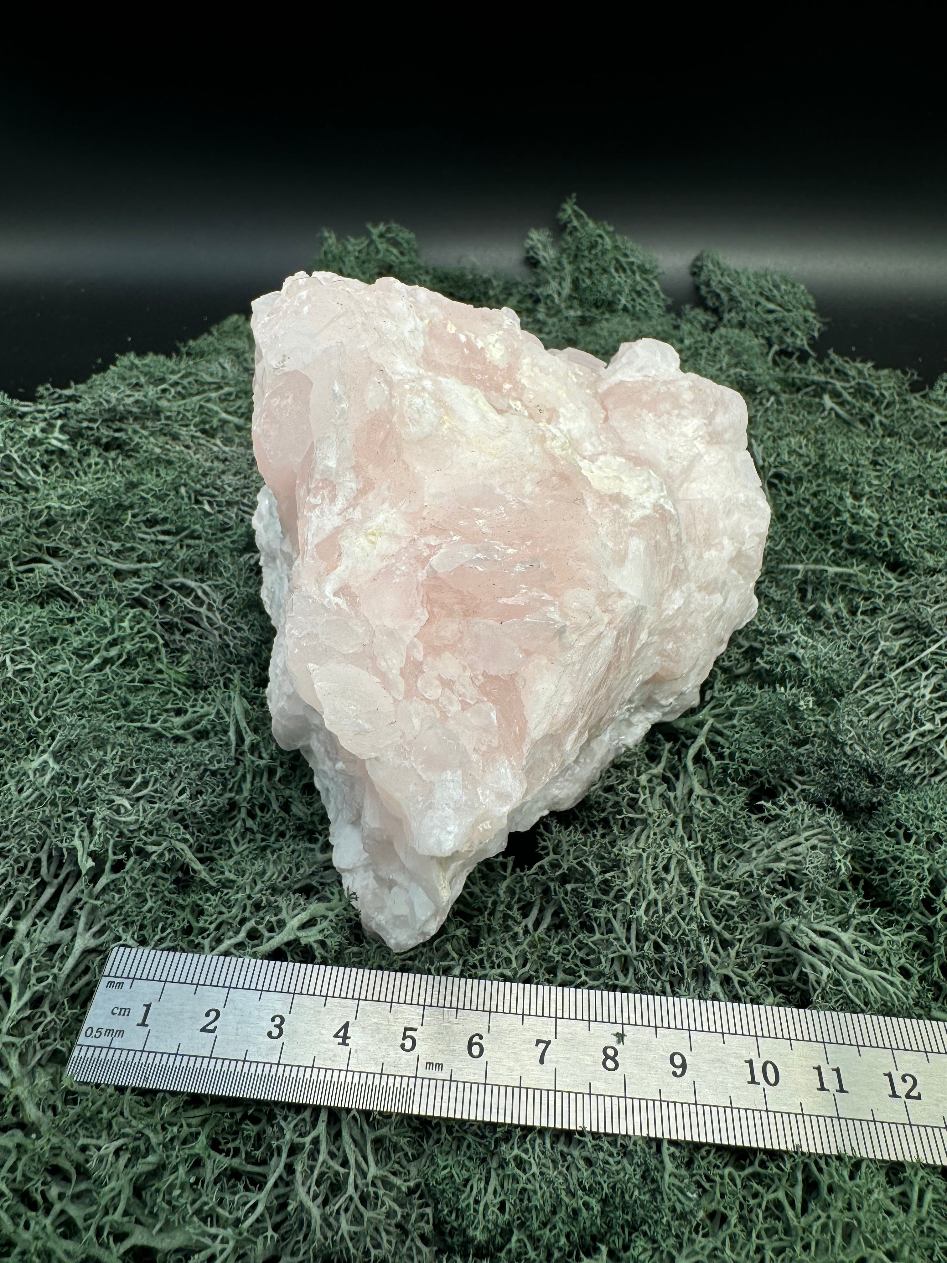Pink Calcit Großstufe (UV Reaktiv) (1345g)- schöne Kristallstruktur - crystal paradise