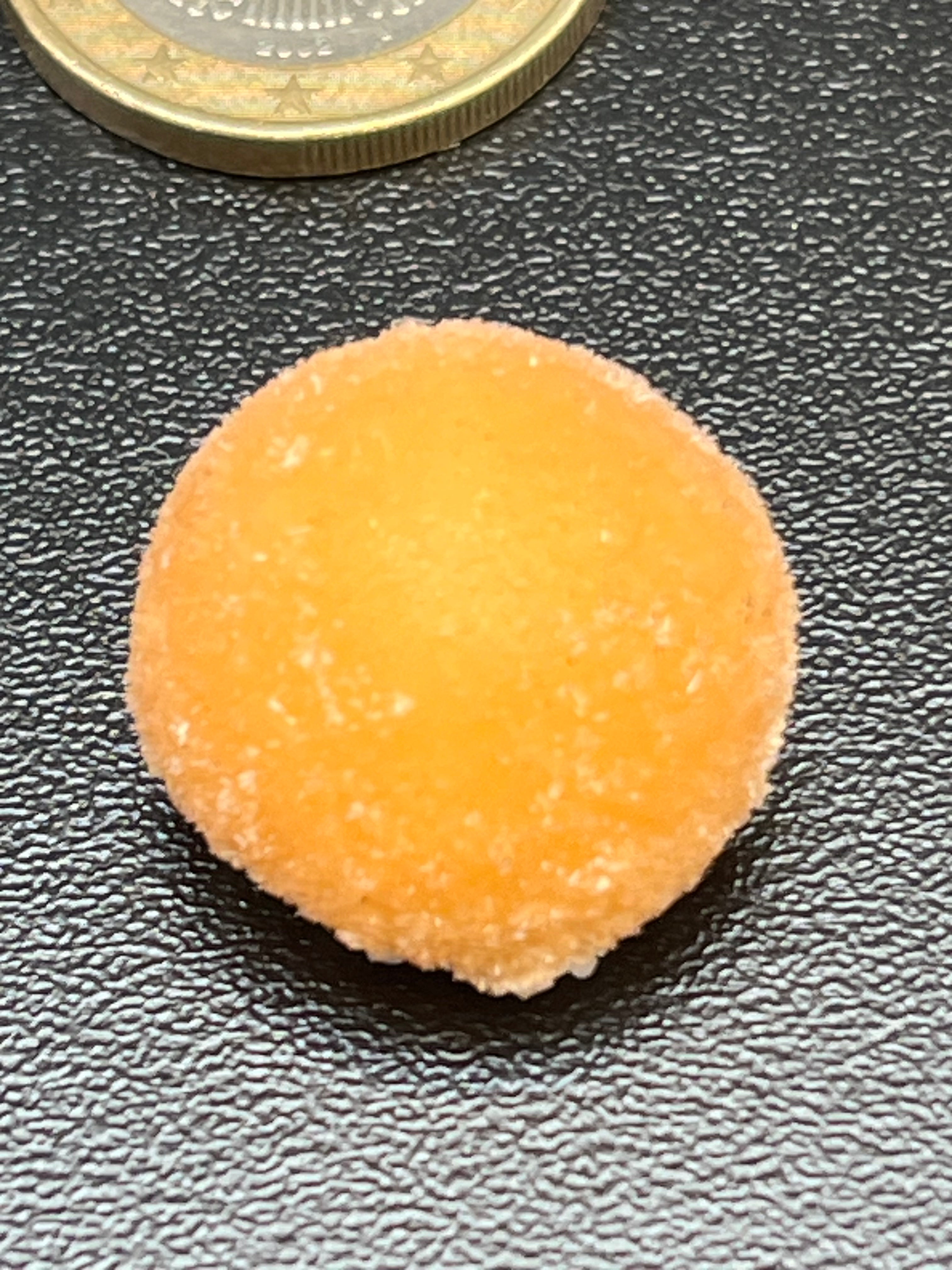 Thomsonit aus Pakistan kleine Stufe (Kugel) - 1-Stück - leutende orange Farbe - crystal paradise