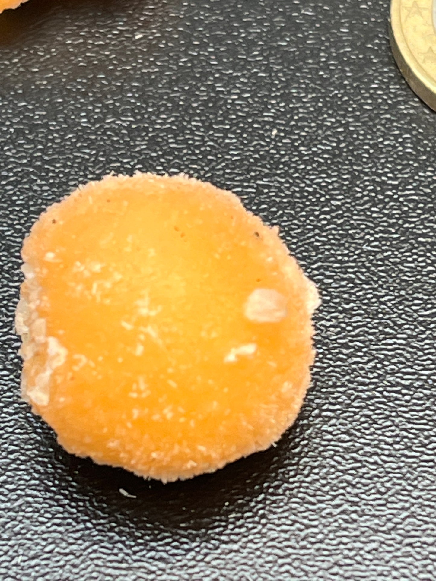 Thomsonit aus Pakistan kleine Stufe (Kugel) - 1-Stück - leutende orange Farbe - crystal paradise