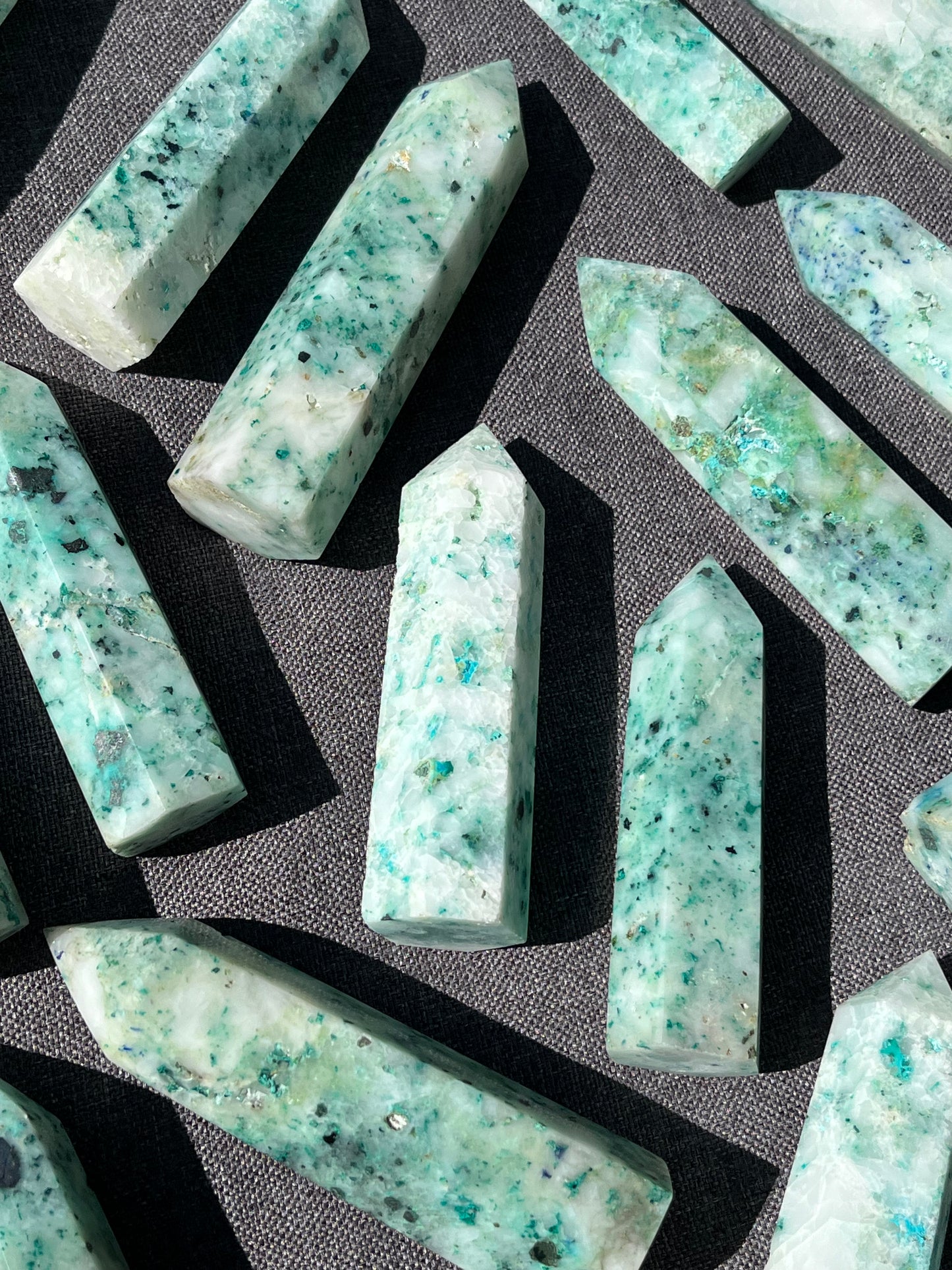 Phoenix / Ajoit Spitze - 1 Stück (>9cm) - crystal paradise