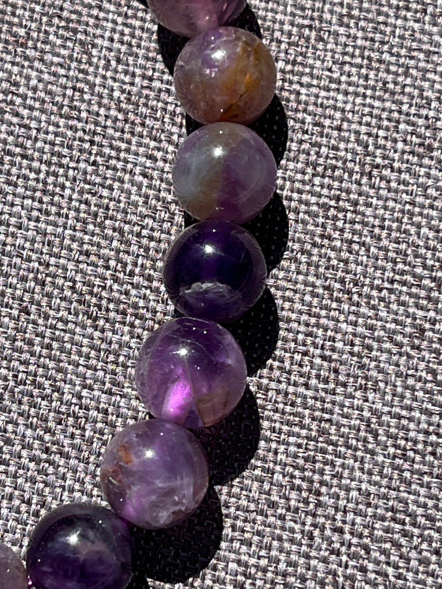Armband aus Amethyst-Perlen 8 mm - 1 Stück - crystal paradise