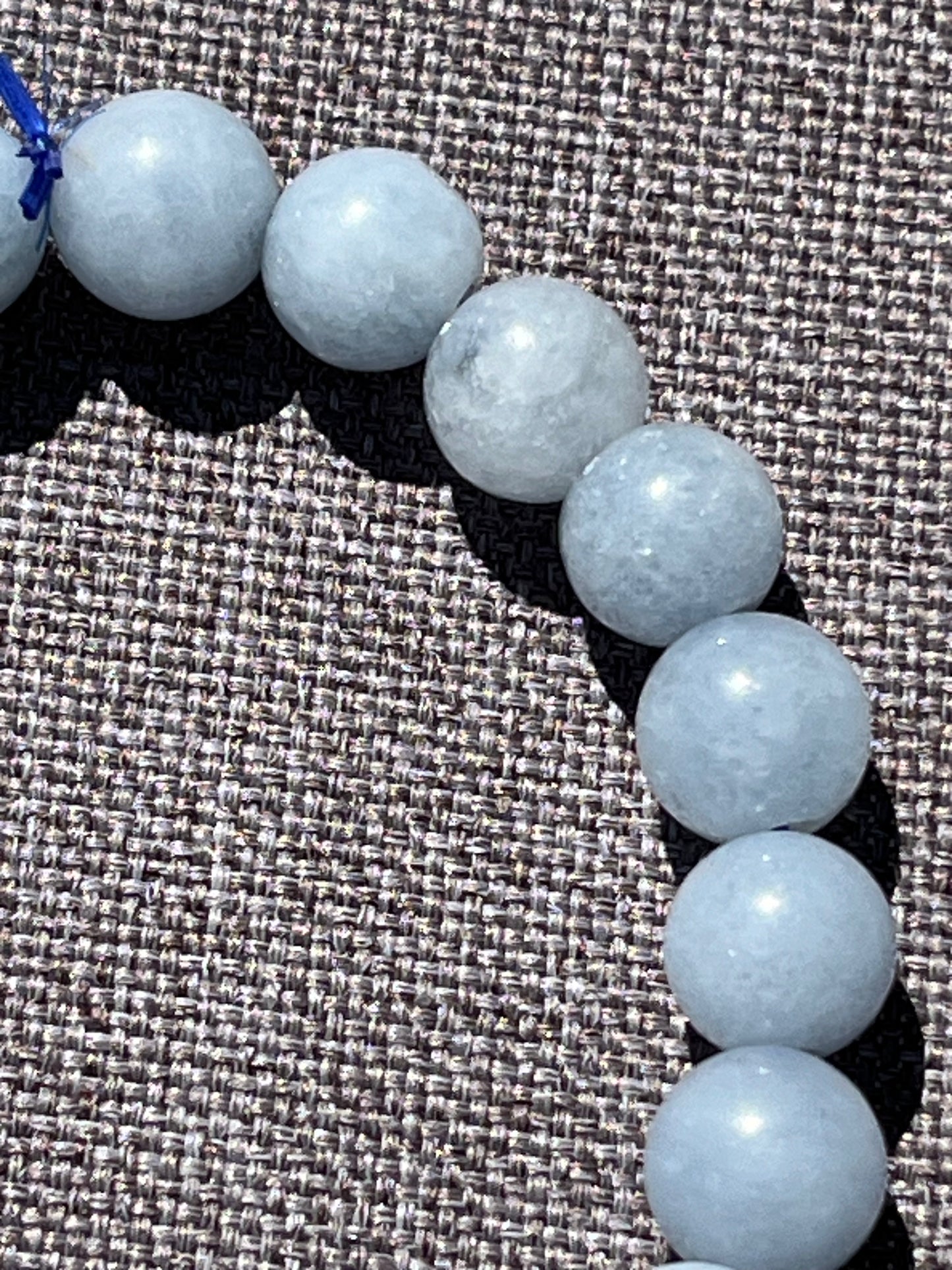 Armband aus Aquamarin-Perlen 8 mm - 1 Stück - crystal paradise