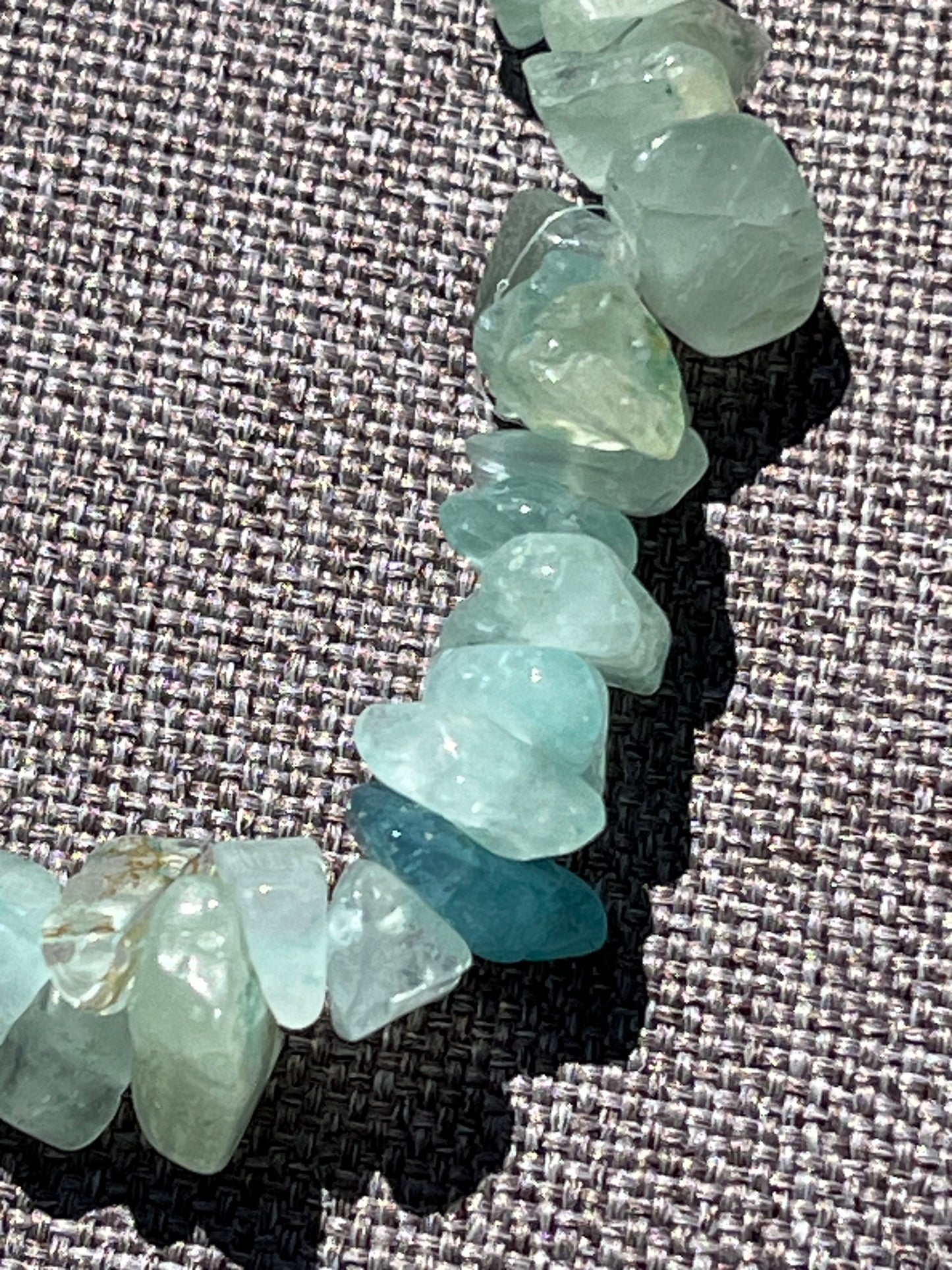 Armband aus Aventurin-Chipstone-Perlen - 10 Stück - crystal paradise