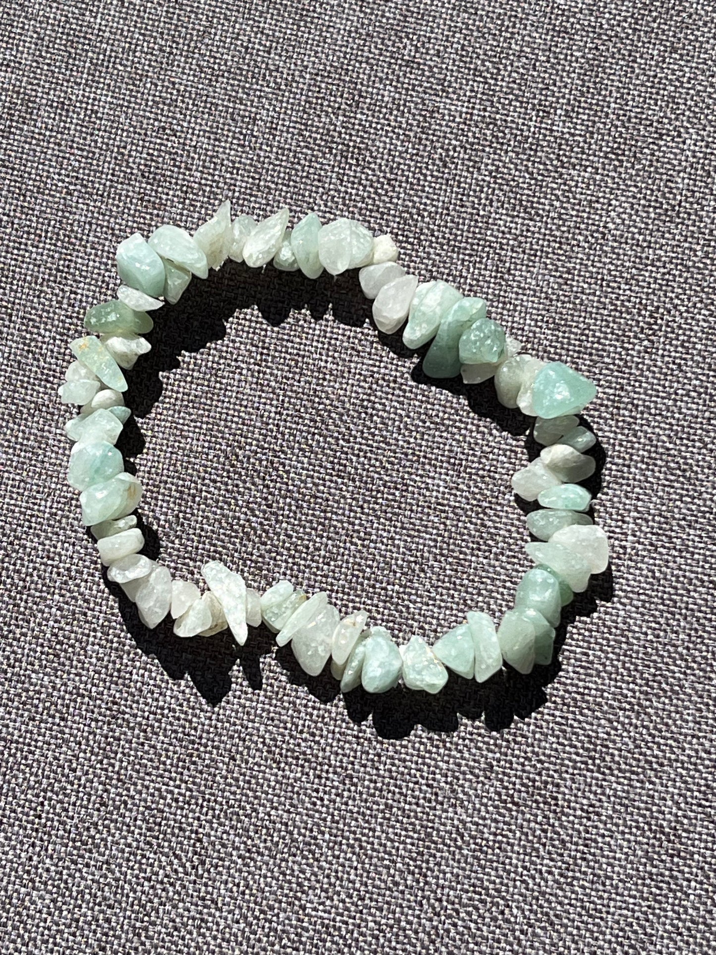 Armband aus Moosachat-Chipstone-Perlen - 1 Stück - crystal paradise
